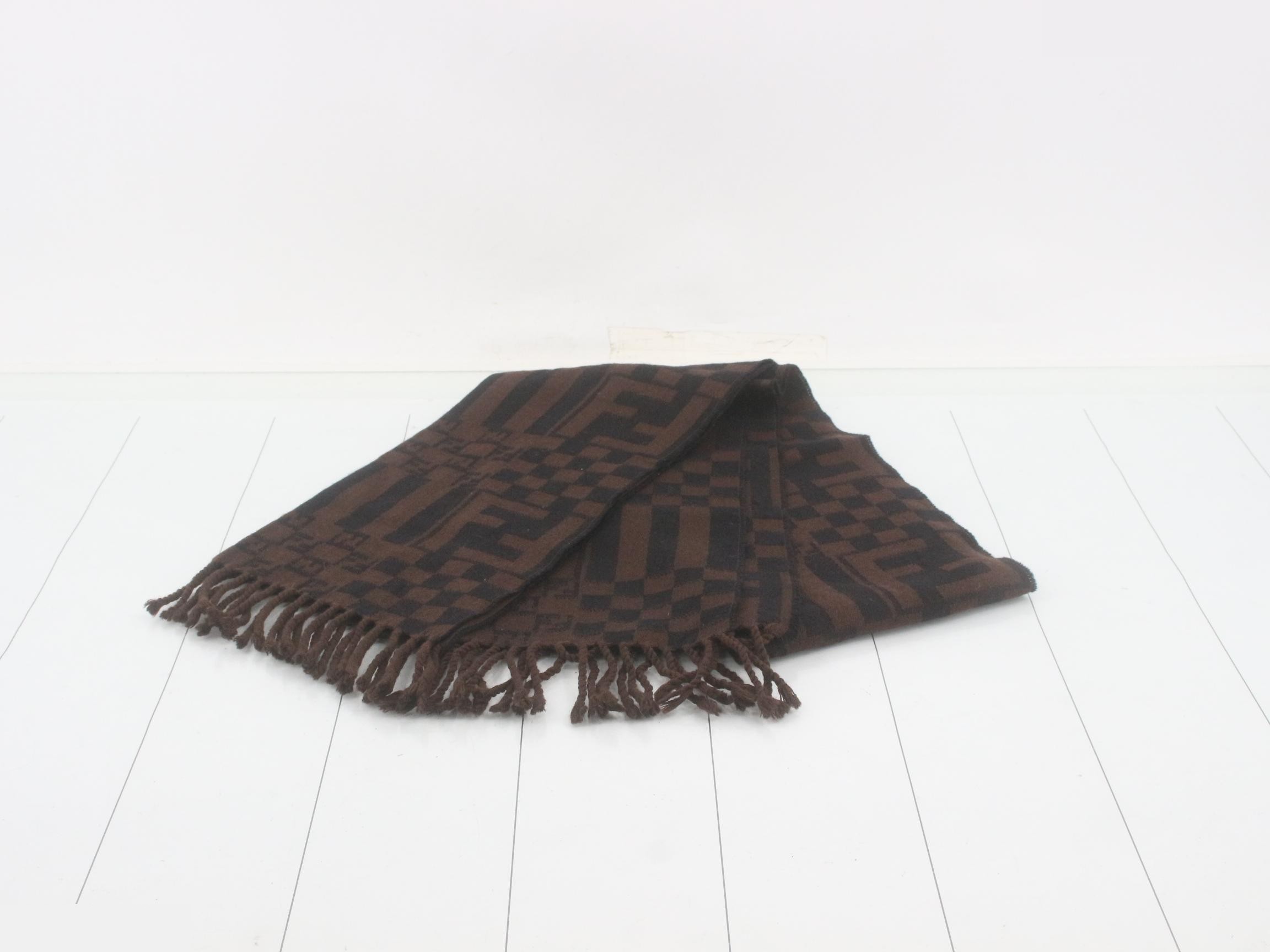scarf, brown — view 2