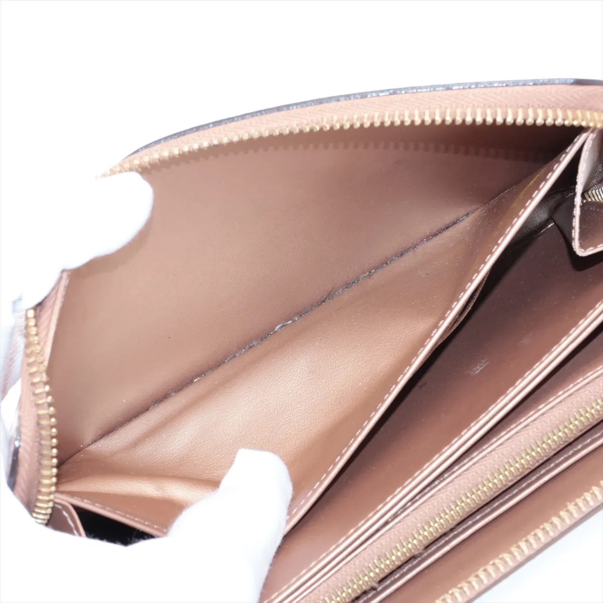 Vernis Zippy Wallet M90201 CA3175 Dune Round Zip Wallet — view 4