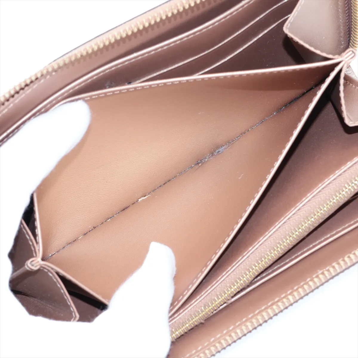 Vernis Zippy Wallet M90201 CA3175 Dune Round Zip Wallet — view 6