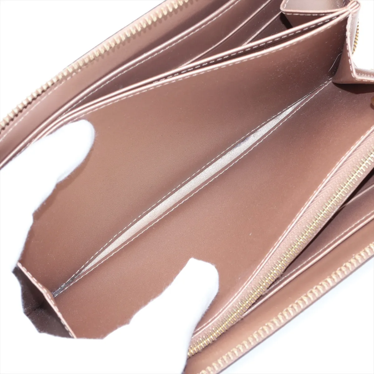 Vernis Zippy Wallet M90201 CA3175 Dune Round Zip Wallet — view 7