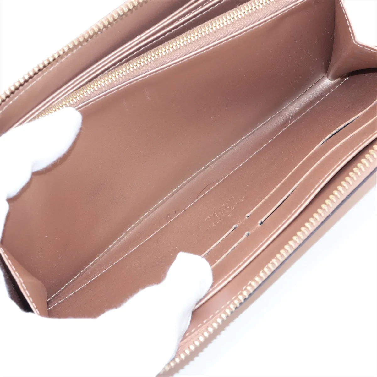 Vernis Zippy Wallet M90201 CA3175 Dune Round Zip Wallet — view 8