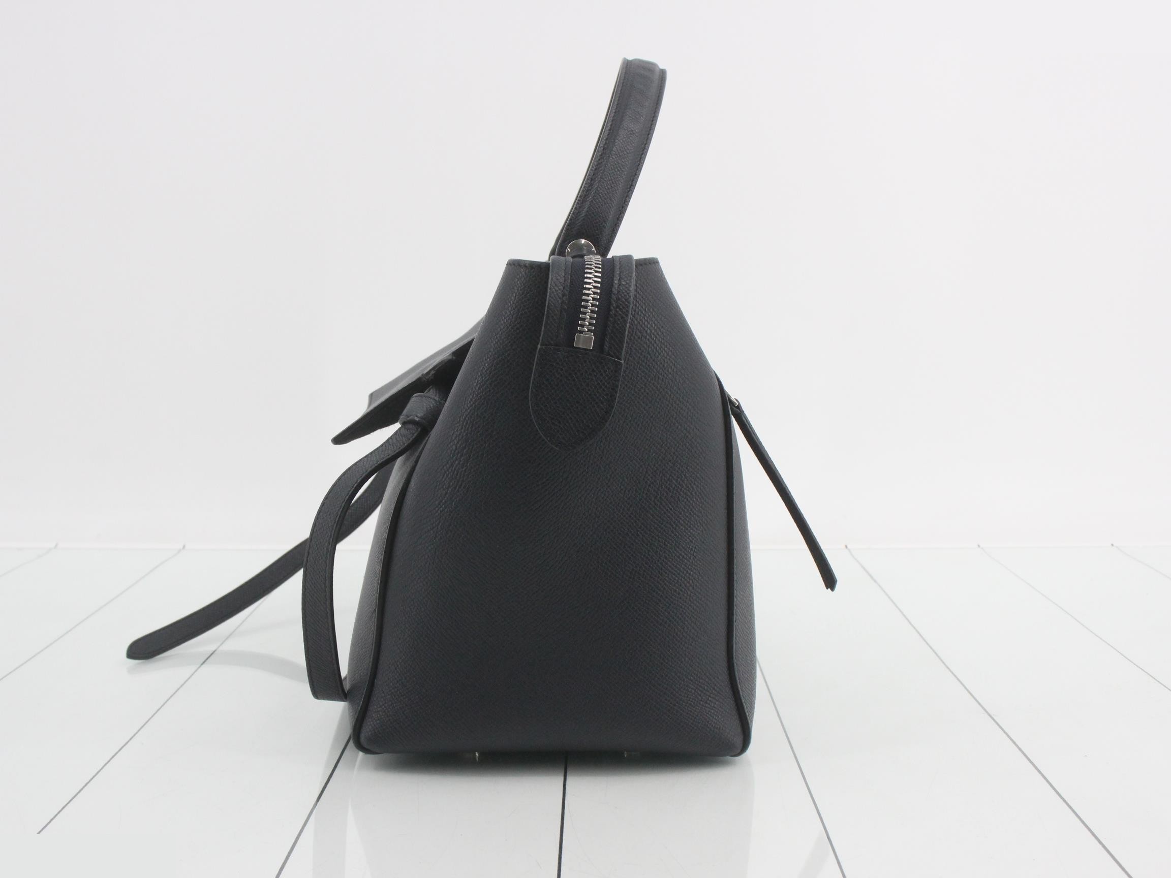 Belt bag mini, leather, 2-way handbag — view 3