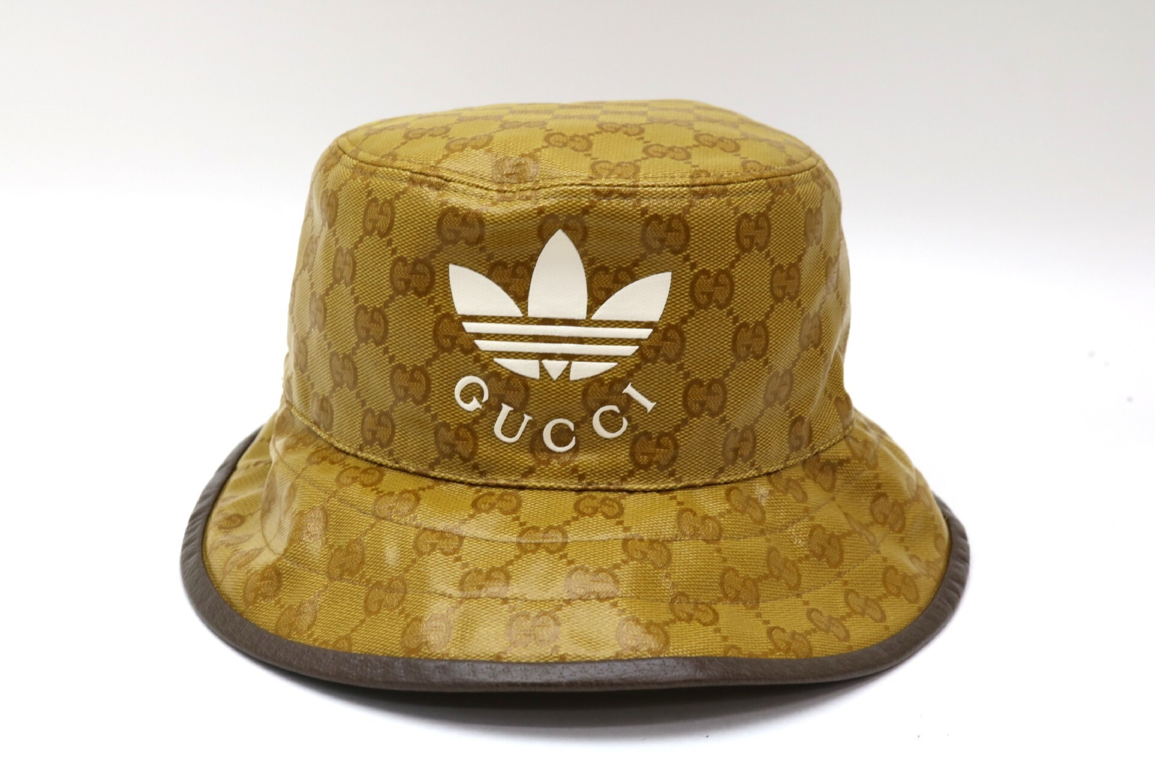 GG Crystal Adidas Bucket Hat and other accessories