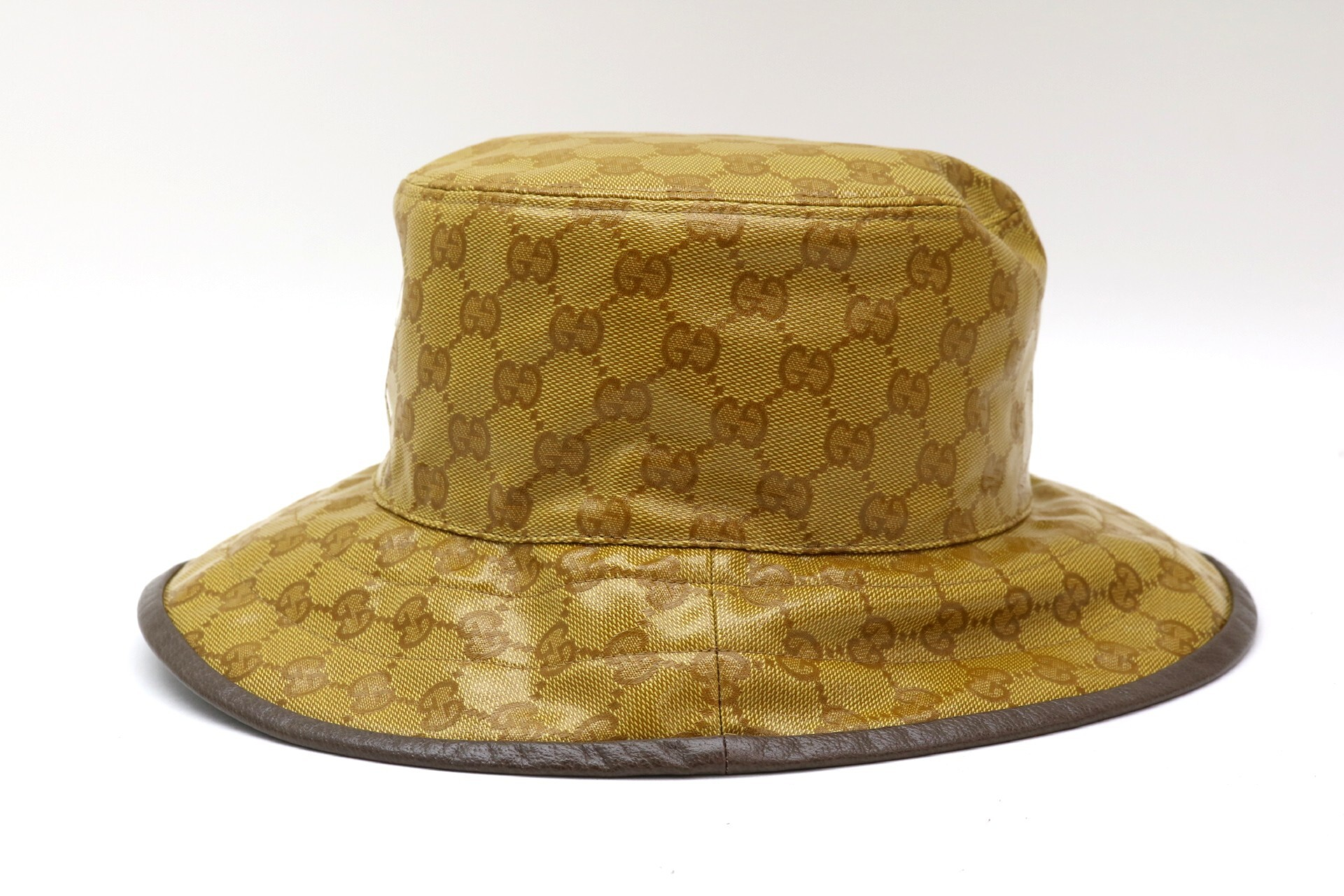 GG Crystal Adidas Bucket Hat and other accessories — view 3