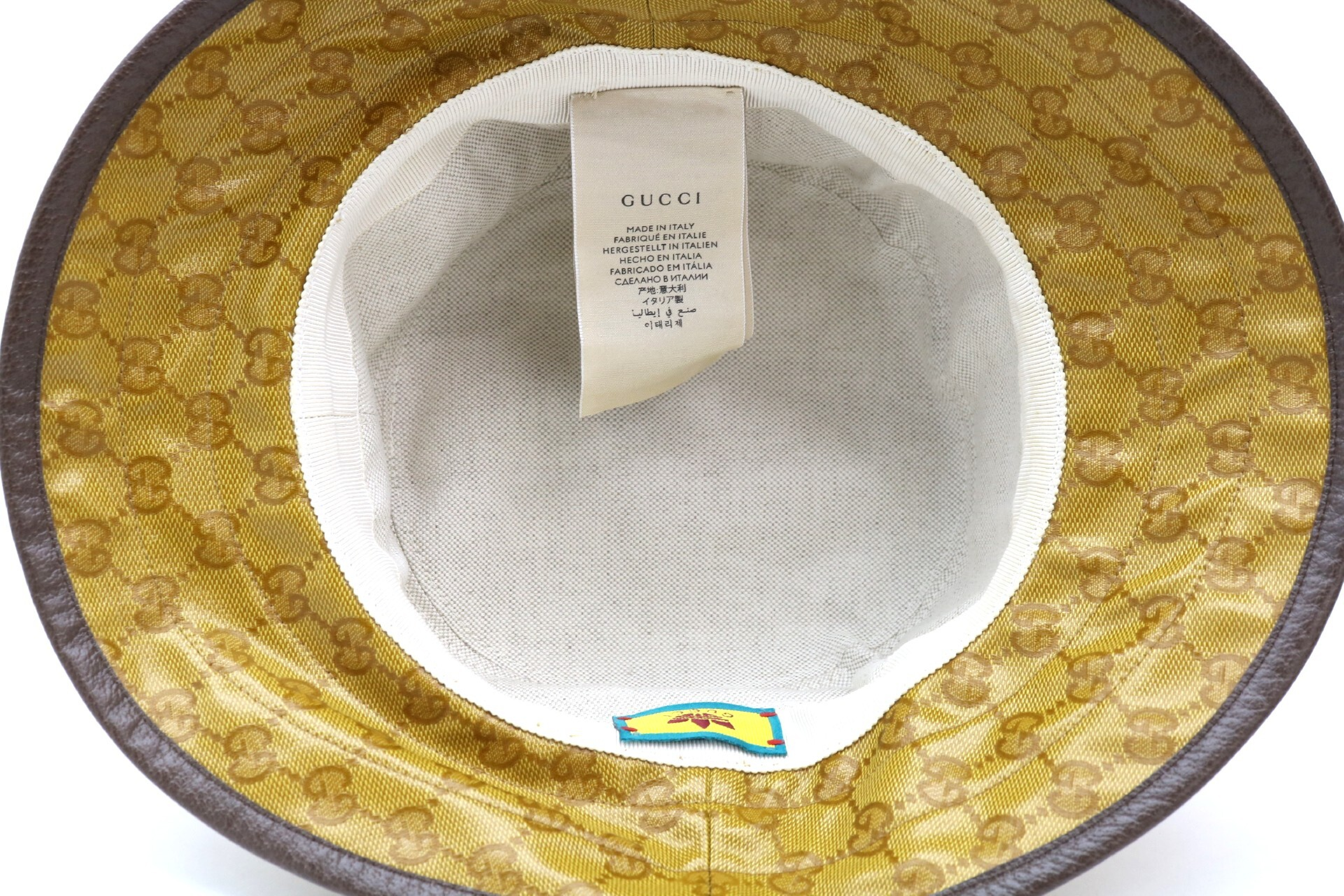GG Crystal Adidas Bucket Hat and other accessories — view 5