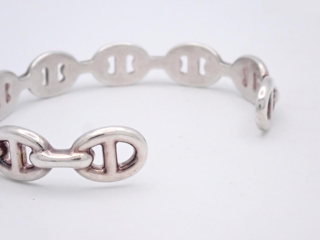 SV925 Chaine d'Ancre Enchainée Bangle ST 18.4g — view 3