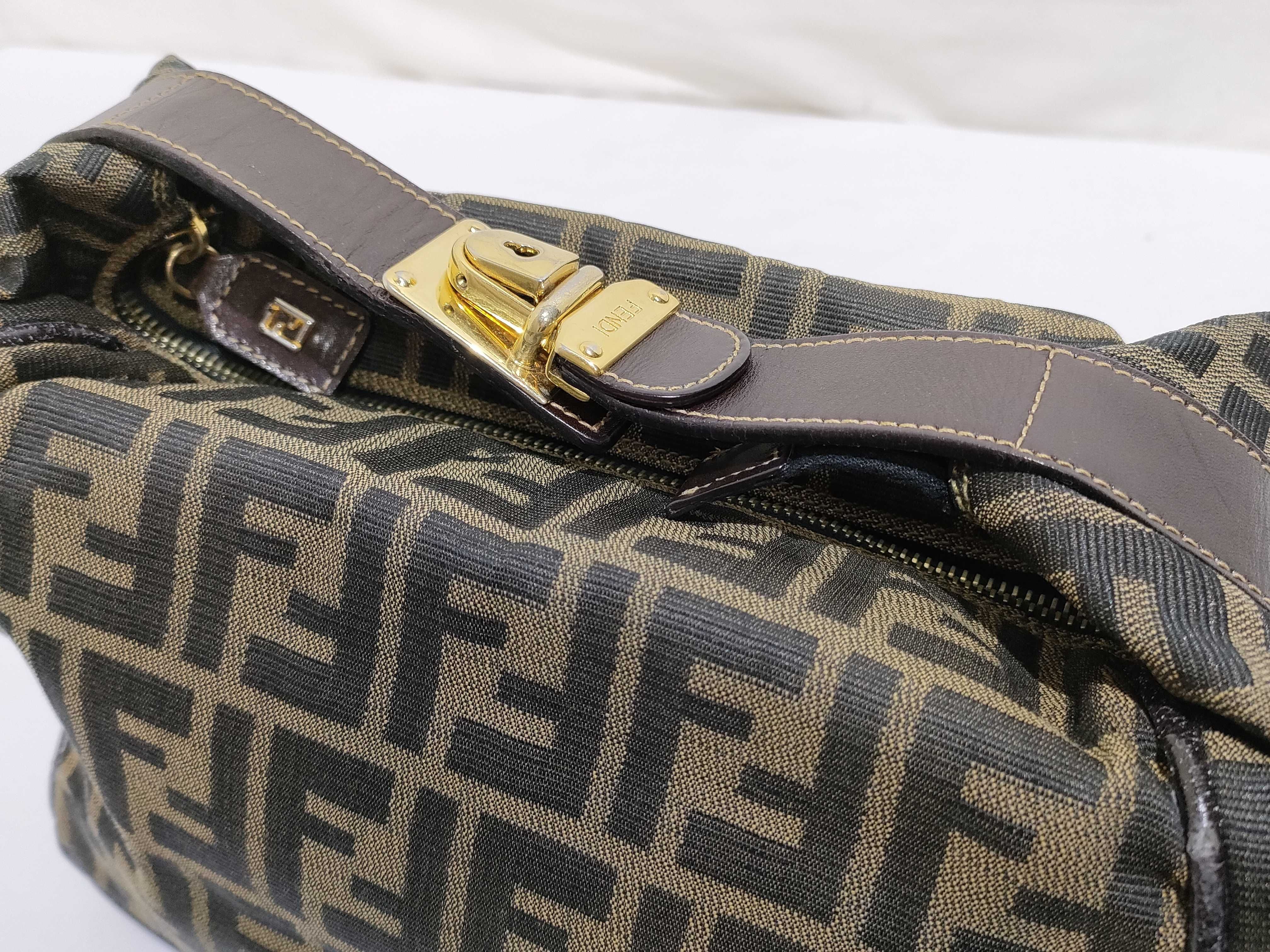 Zucca pattern Fendi one-shoulder Zucca handbag — view 3