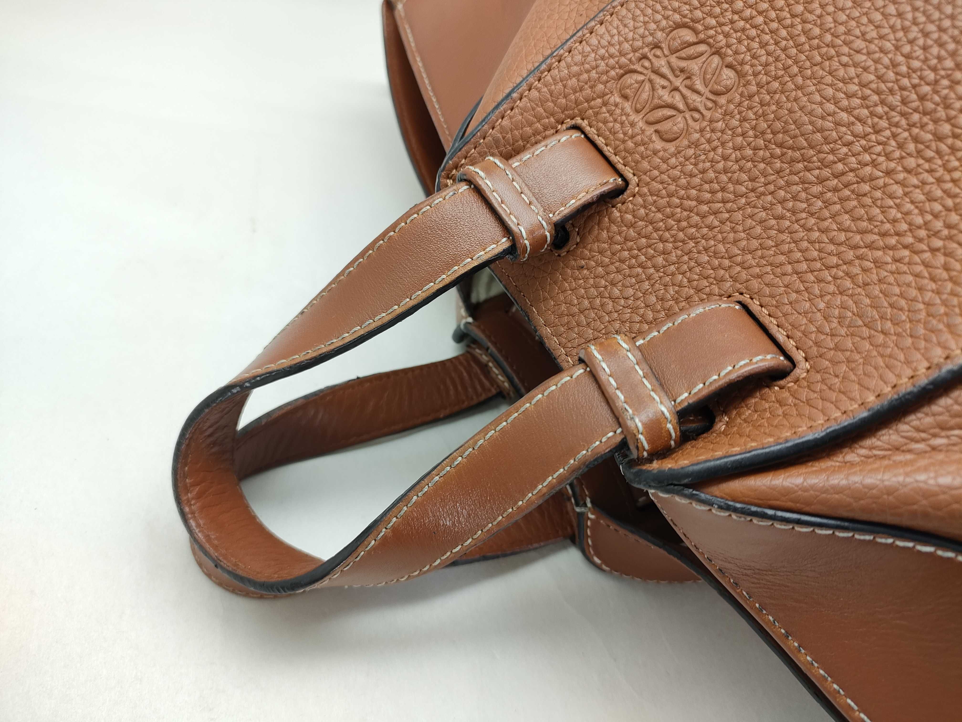 Hammock Small Leather Brown 2-way Handbag — view 3