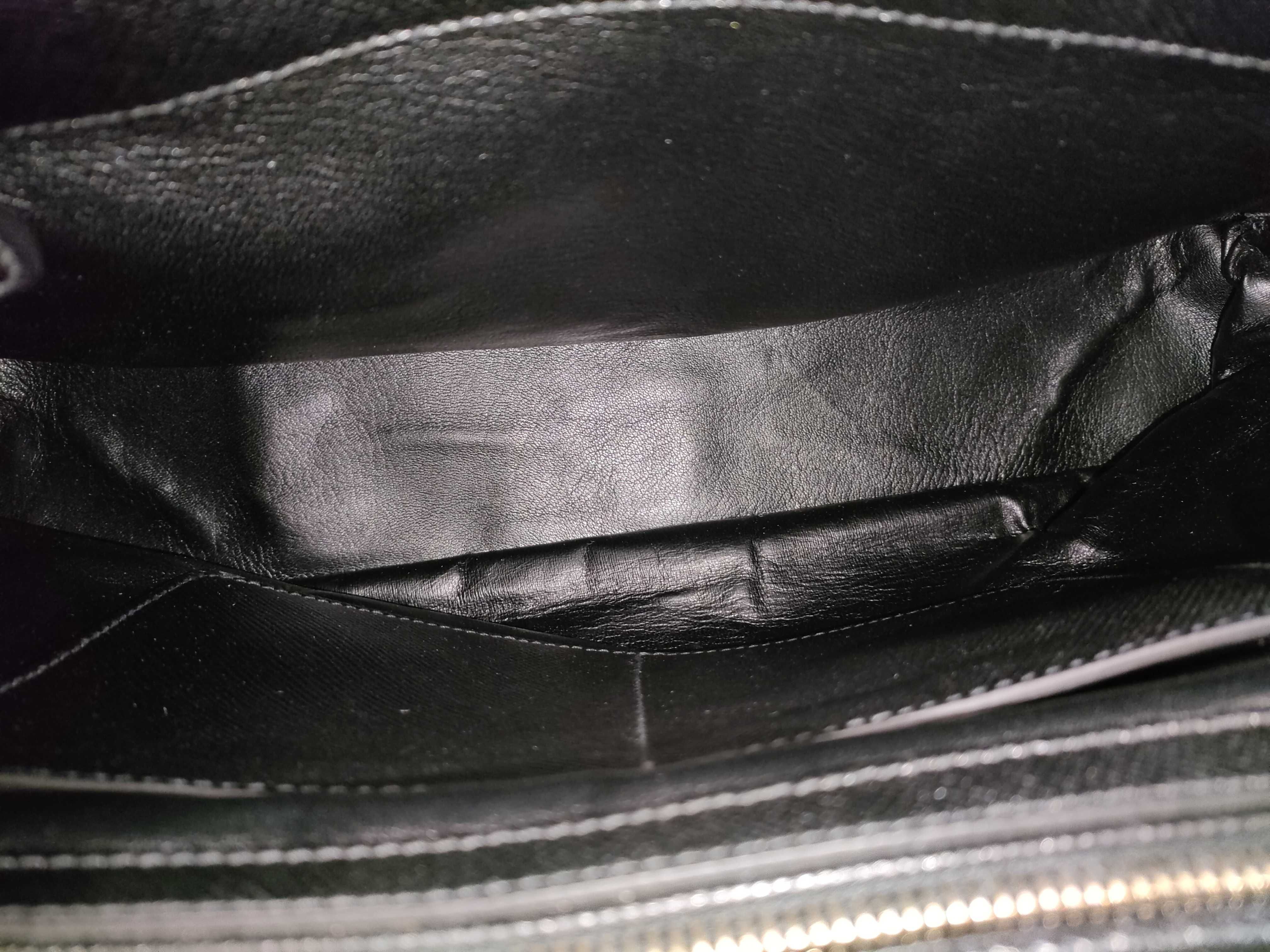 BN2553 Saffiano Leather Logo Handbag — view 11
