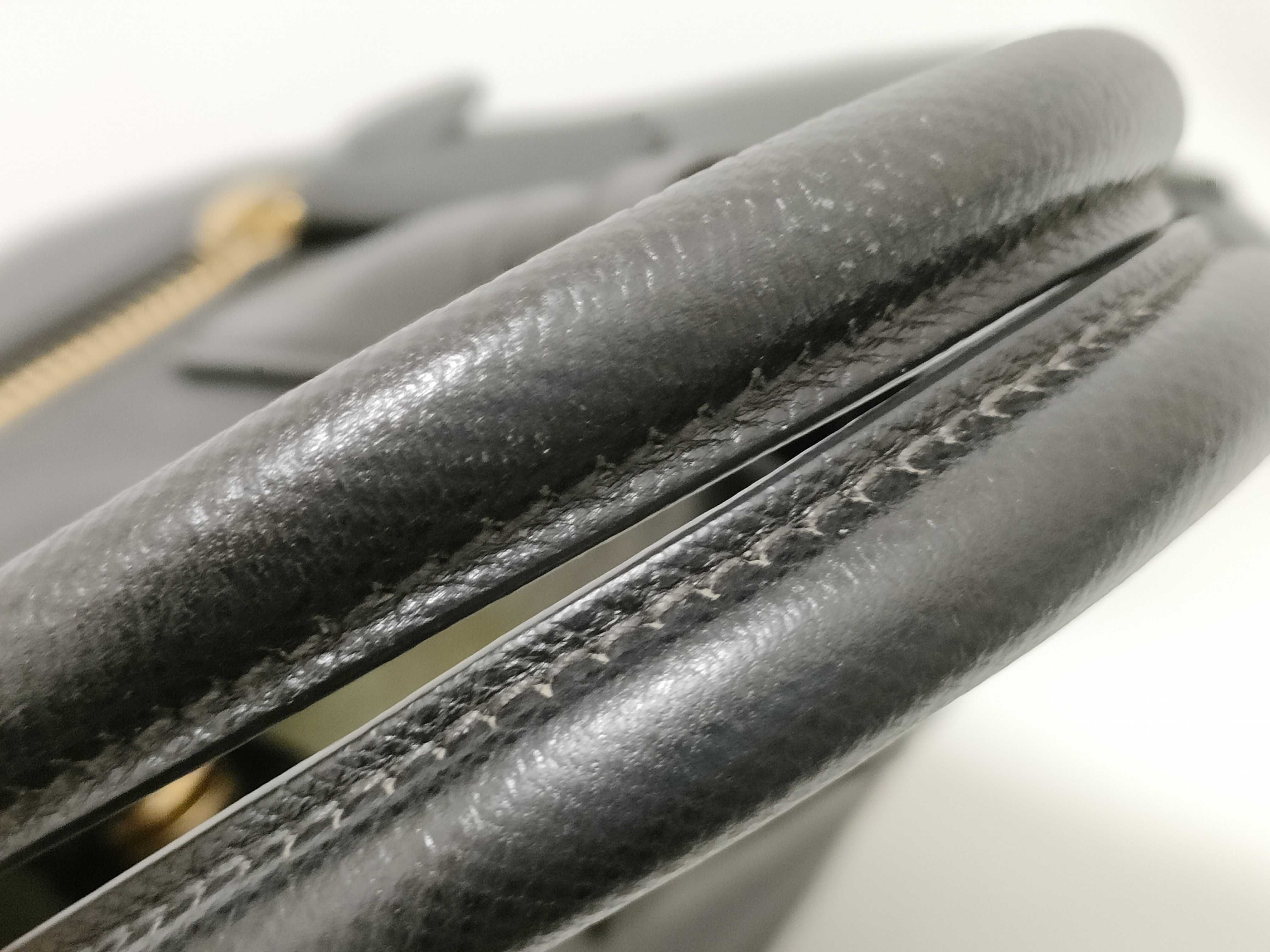 BN2553 Saffiano Leather Logo Handbag — view 4