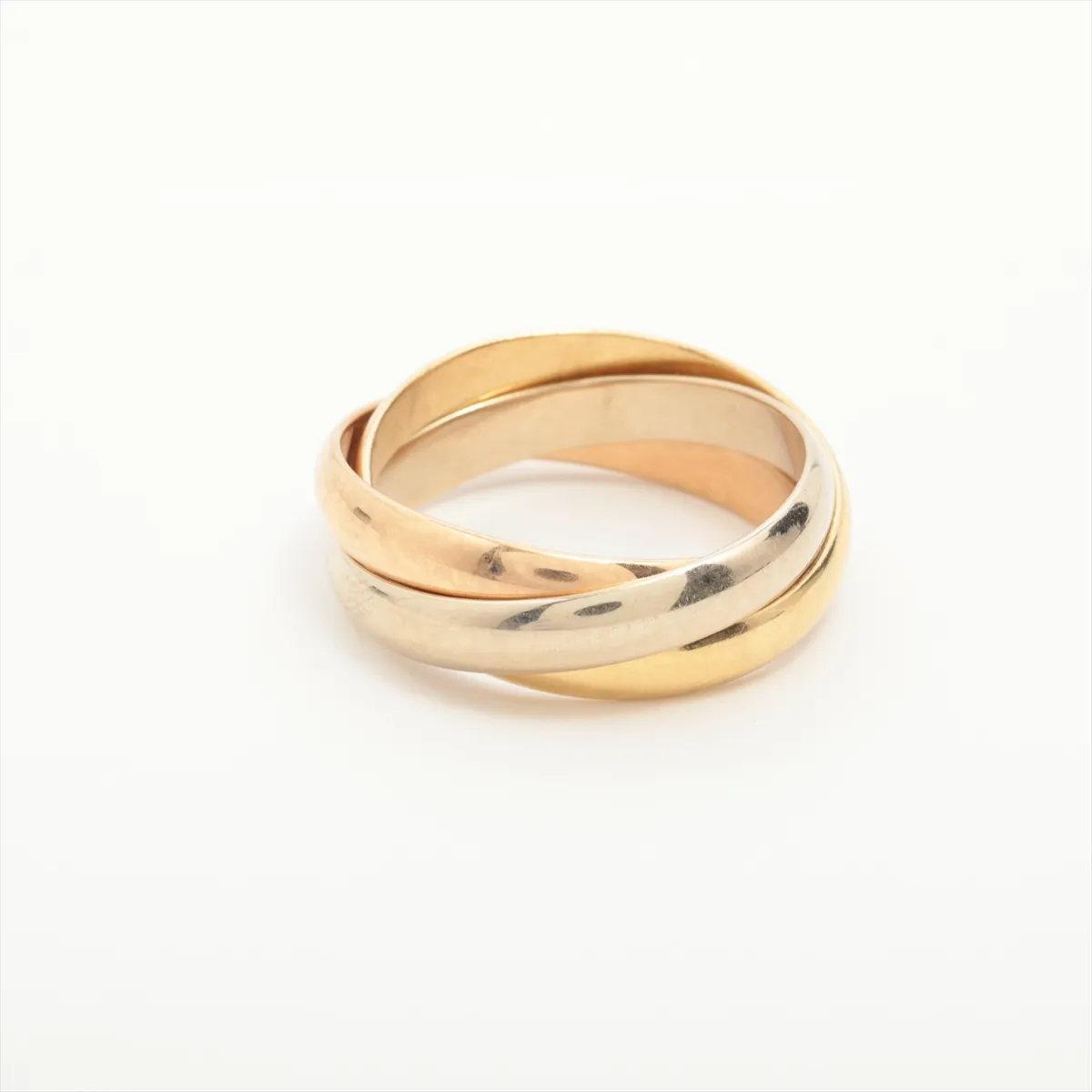 Trinity Ring 750 (YG x PG x WG) 7.9g 53 Dents, — view 2