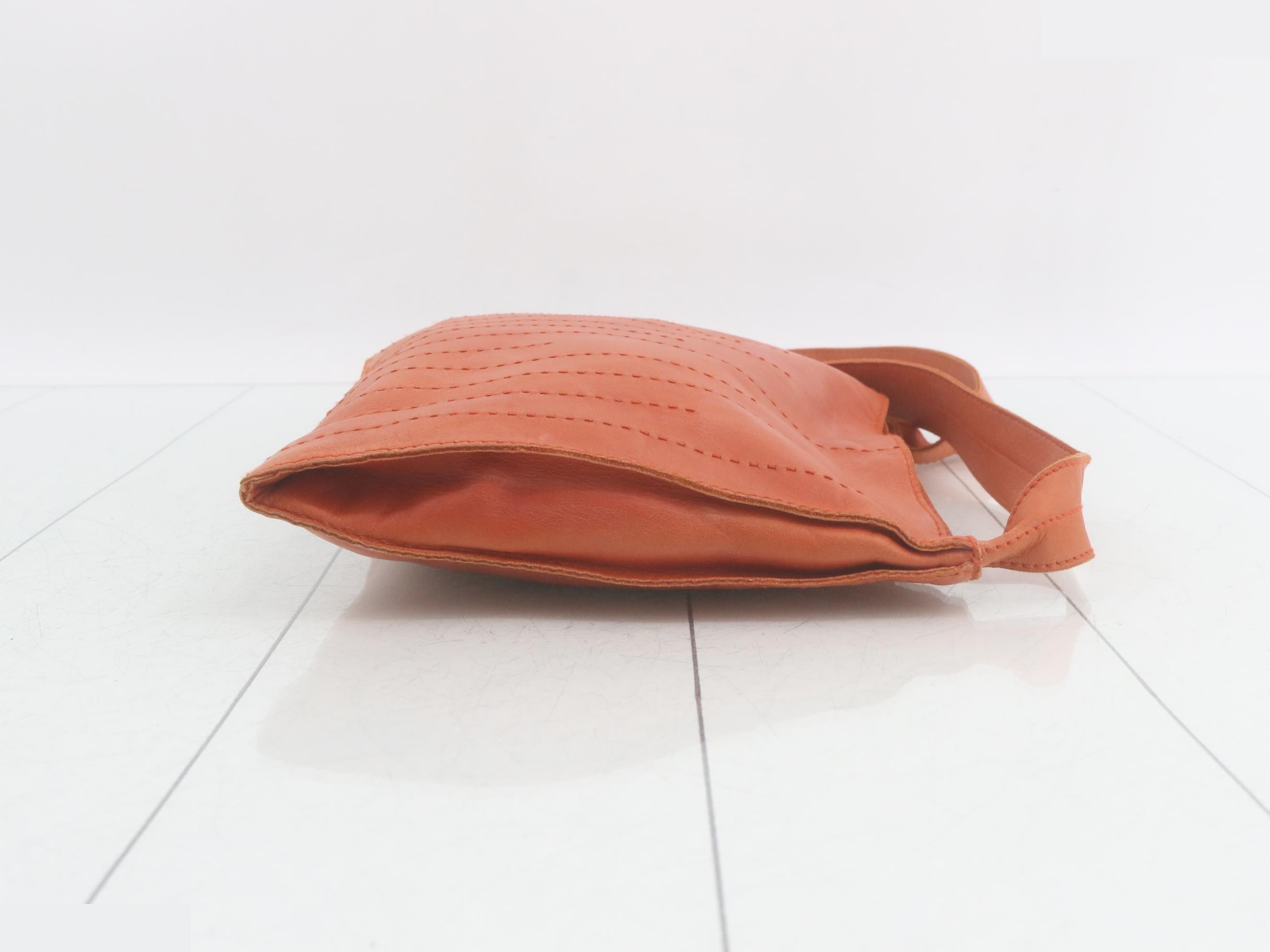 shoulder bag, women's, Toudou, orange, rare, crossbody bag — view 3