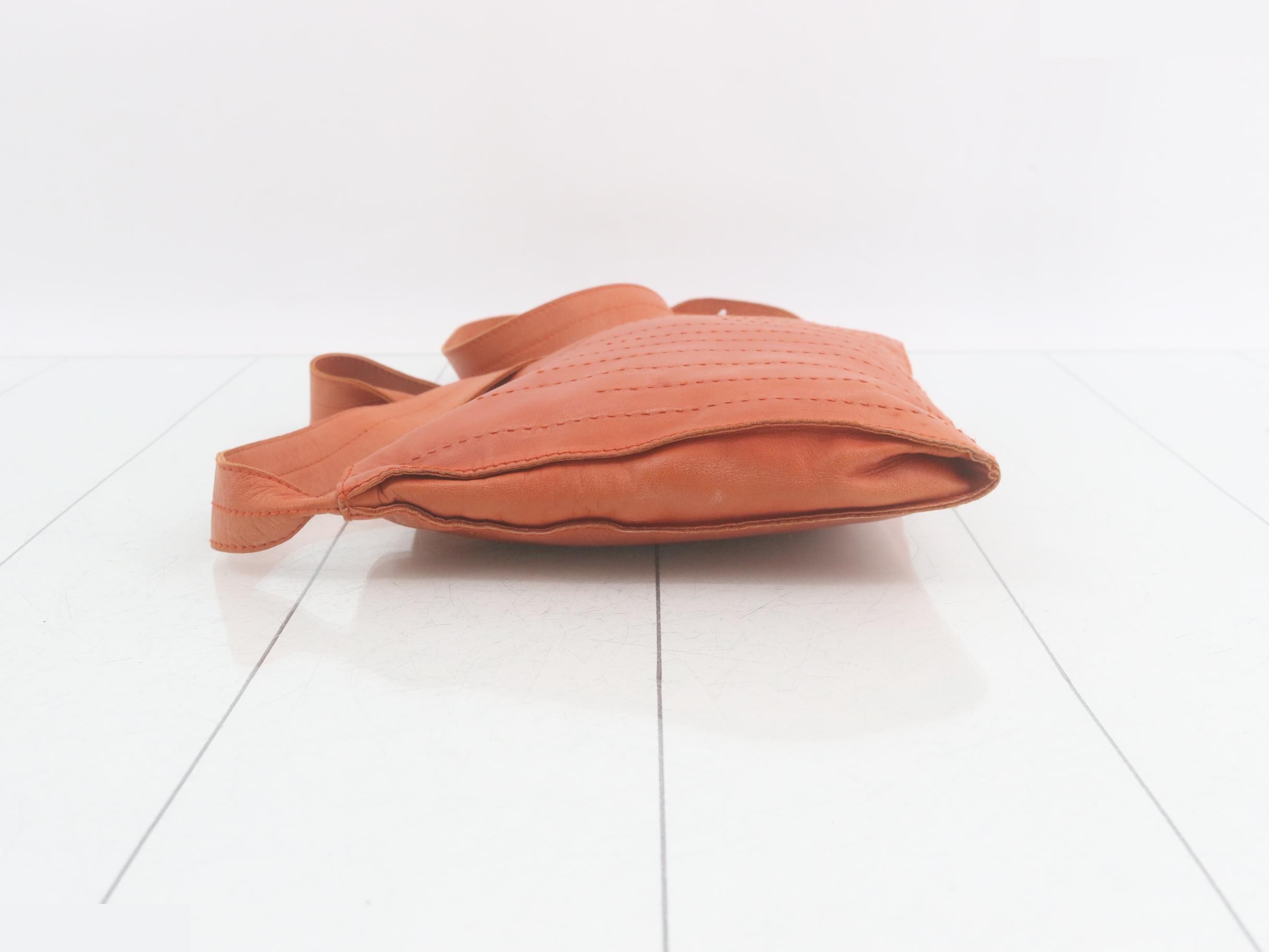 shoulder bag, women's, Toudou, orange, rare, crossbody bag — view 4