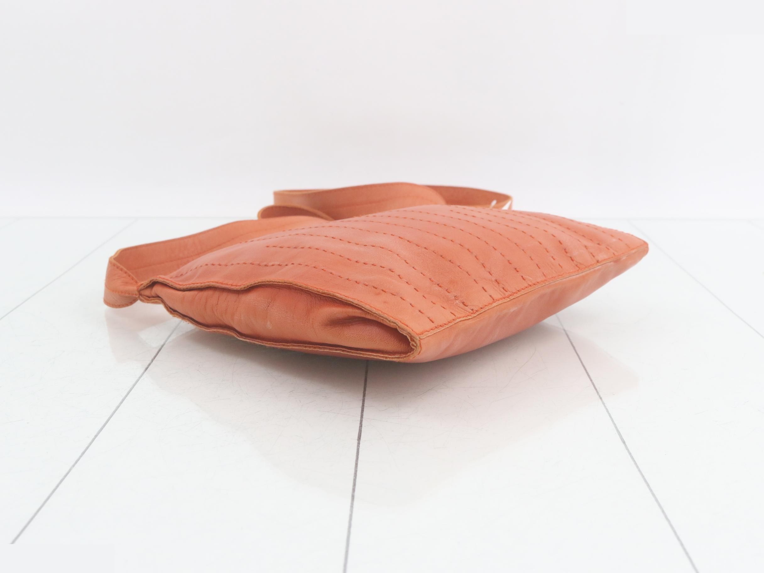shoulder bag, women's, Toudou, orange, rare, crossbody bag — view 5