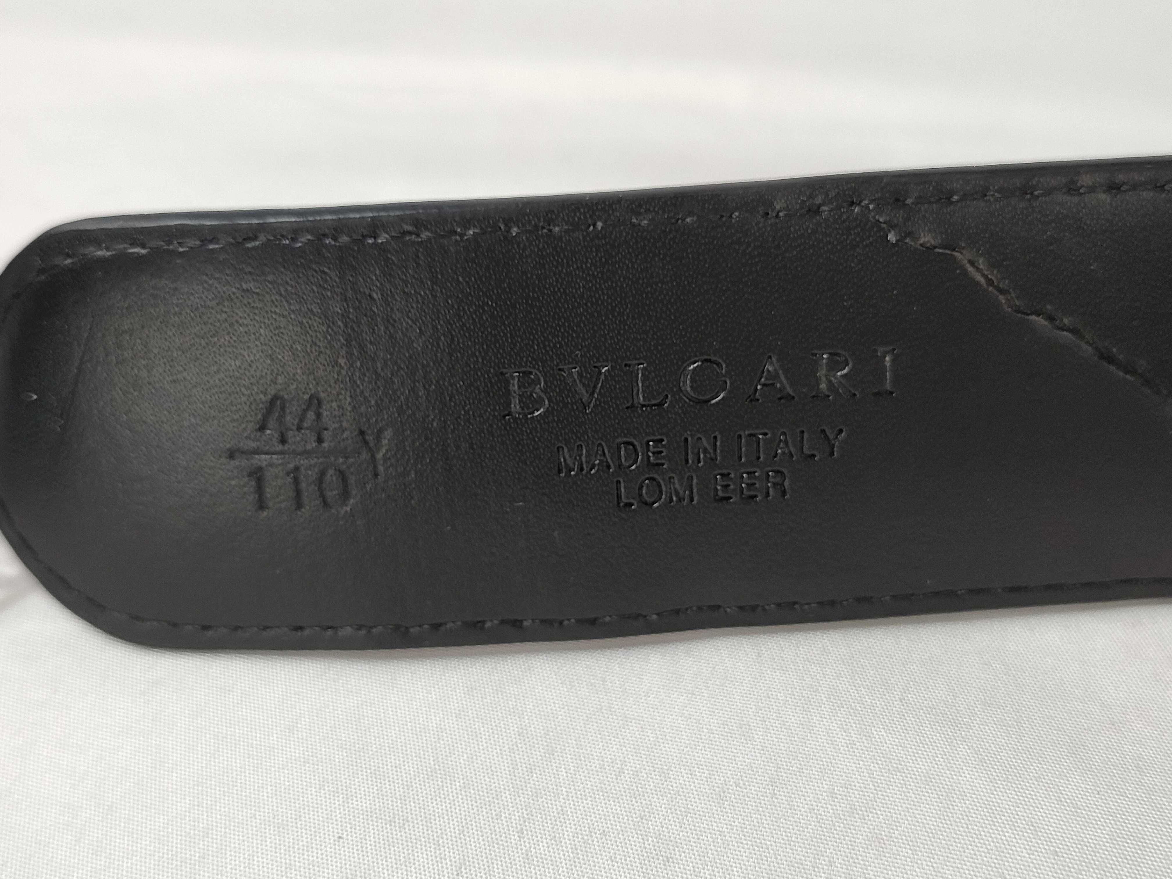Bulgari Leather Belt 44/110 Belt — view 6