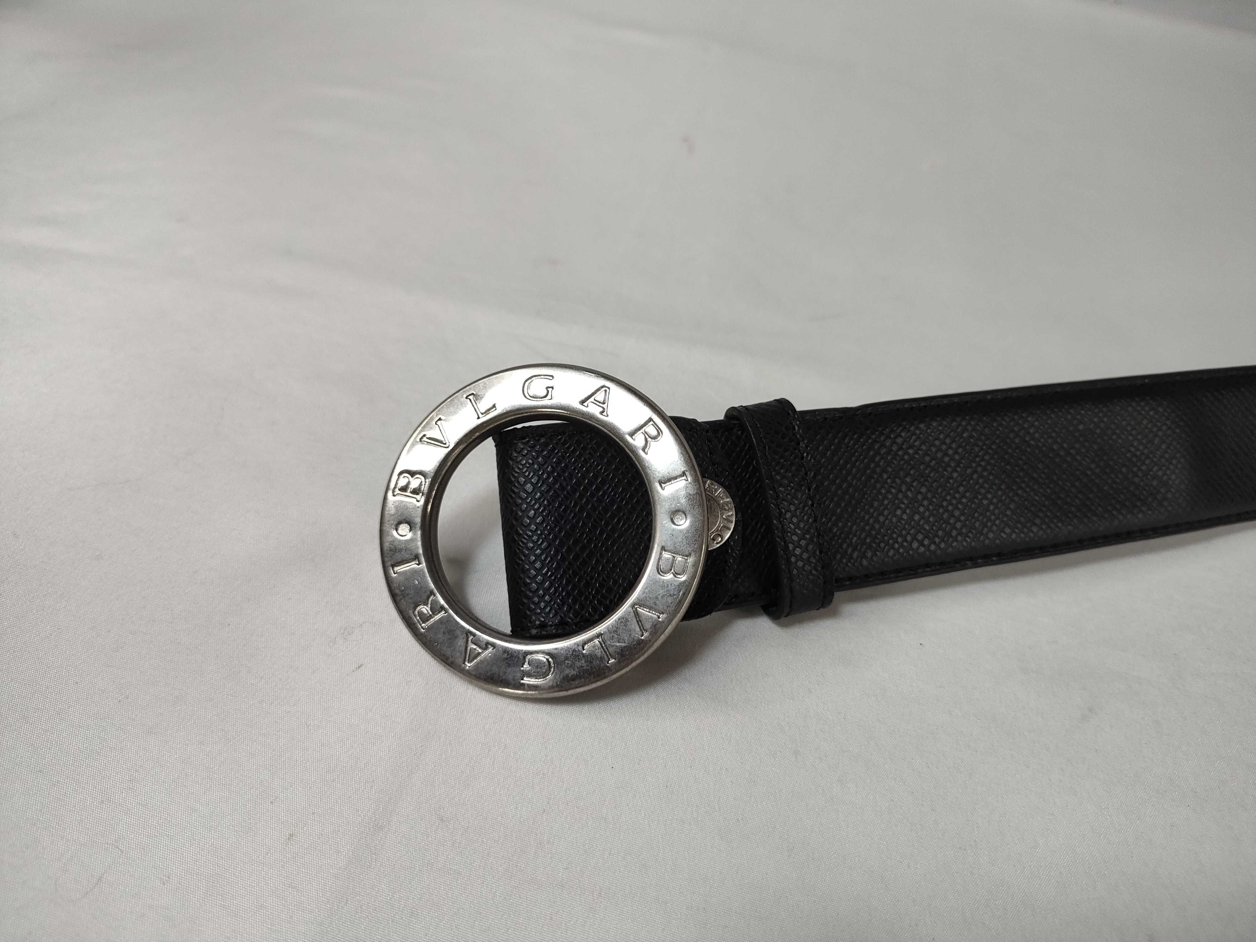 Bulgari Leather Belt 44/110 Belt — view 7