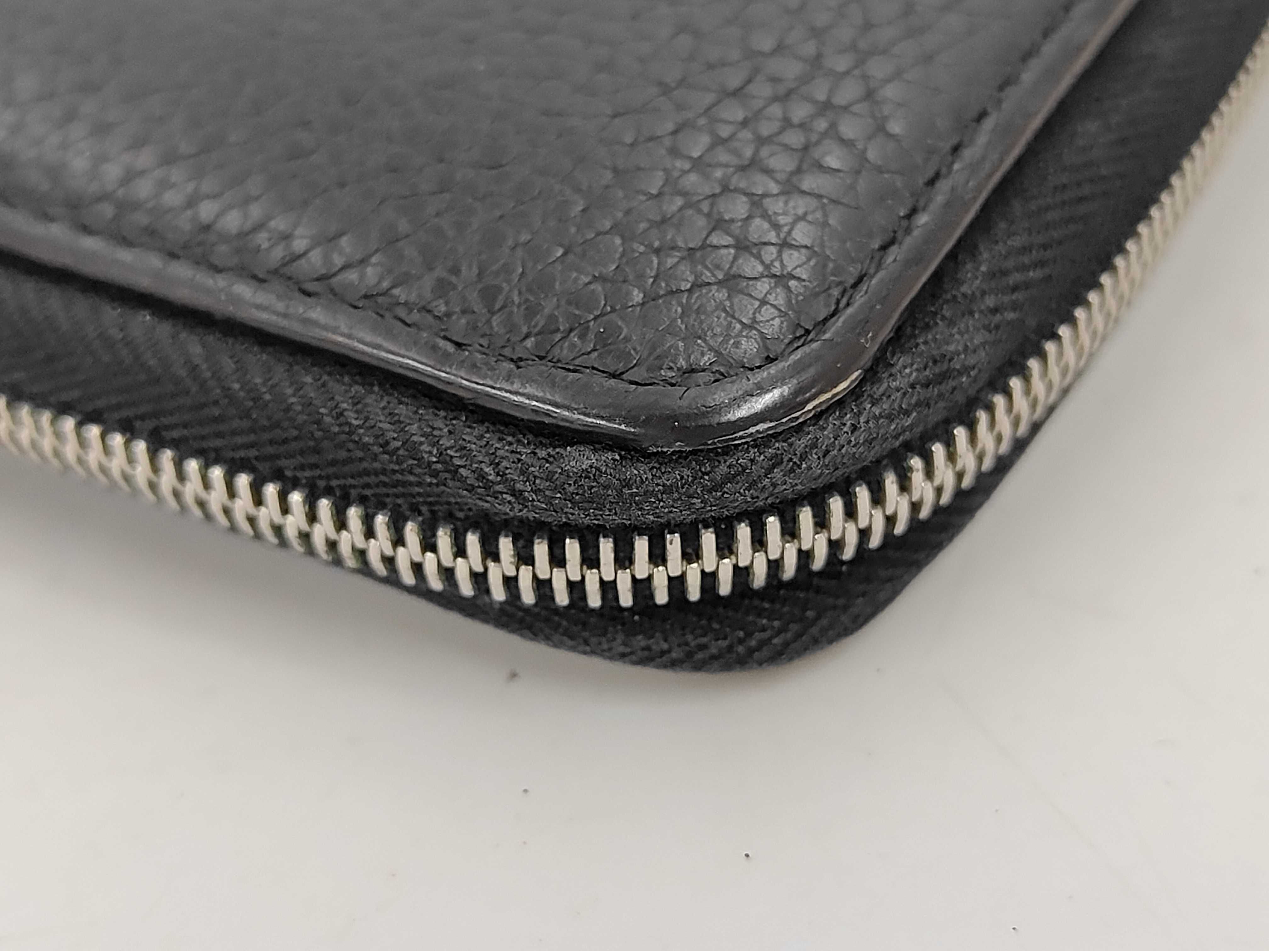 Long Wallet, Round Zipper, Black — view 4