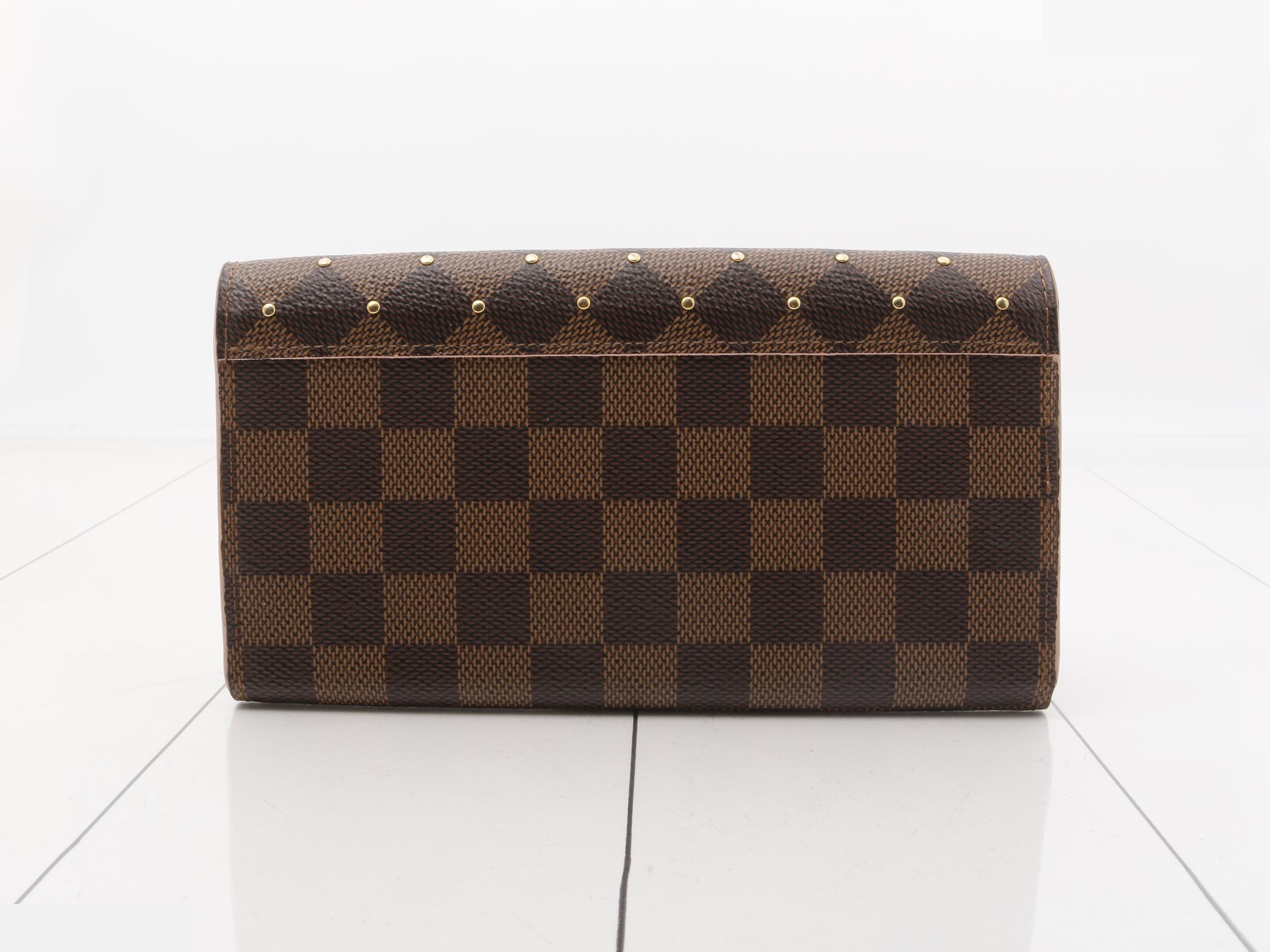 Damier Portefeuille Sarah Bi-fold Long Wallet — view 2