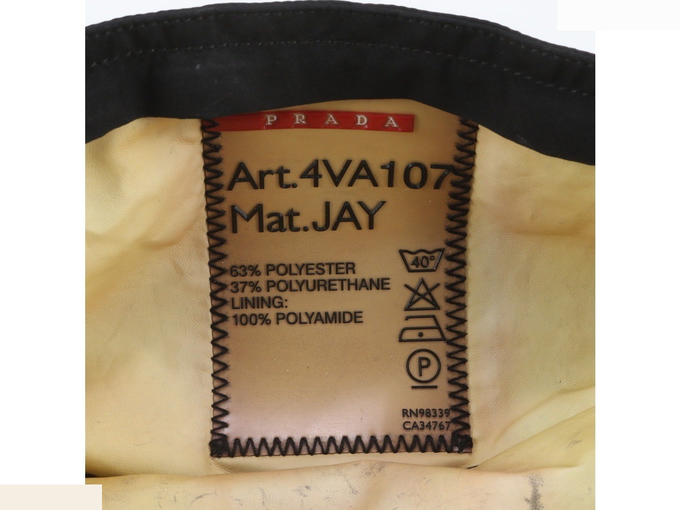 Guarantee included 4VA107 Leather Nylon 2-Way Body Bag — view 9