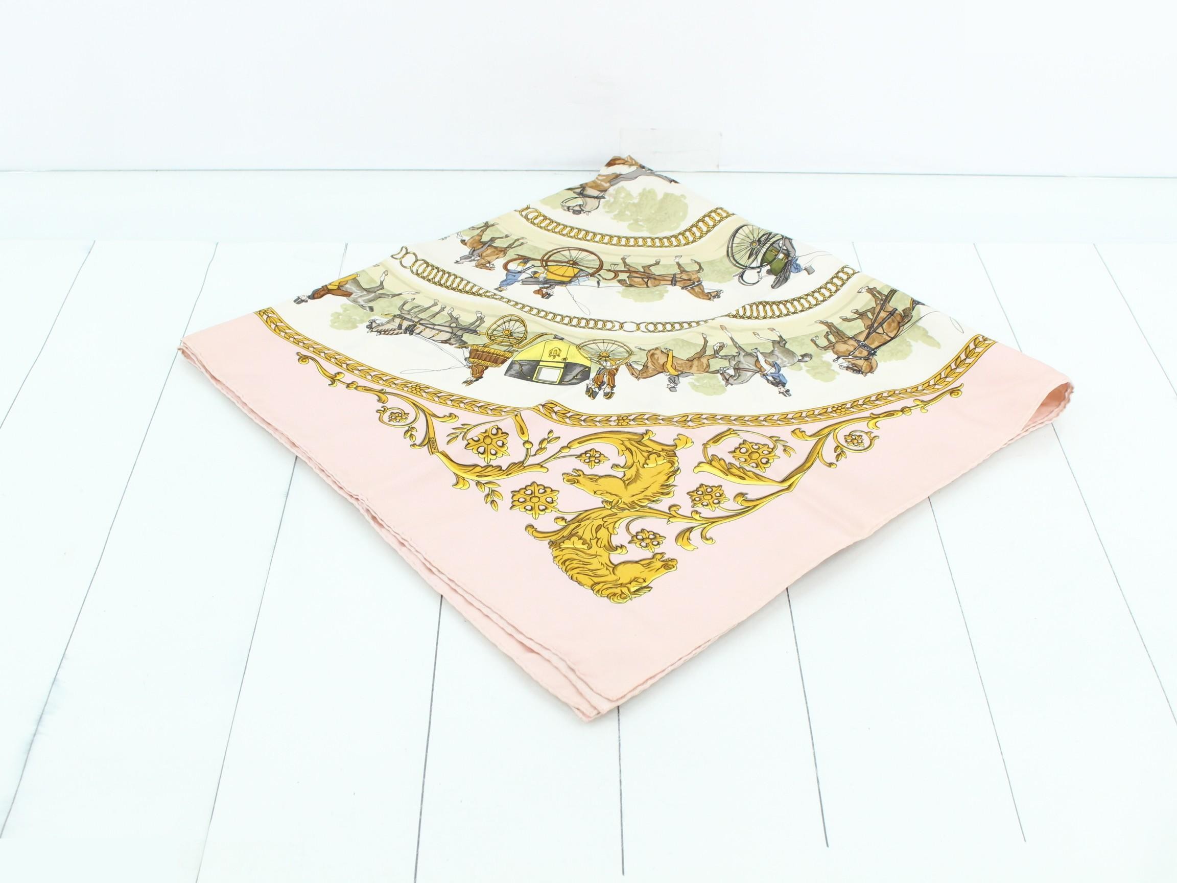 Carre 90 LA PROMENADE DE LONGCHAMPS Scarf — view 2