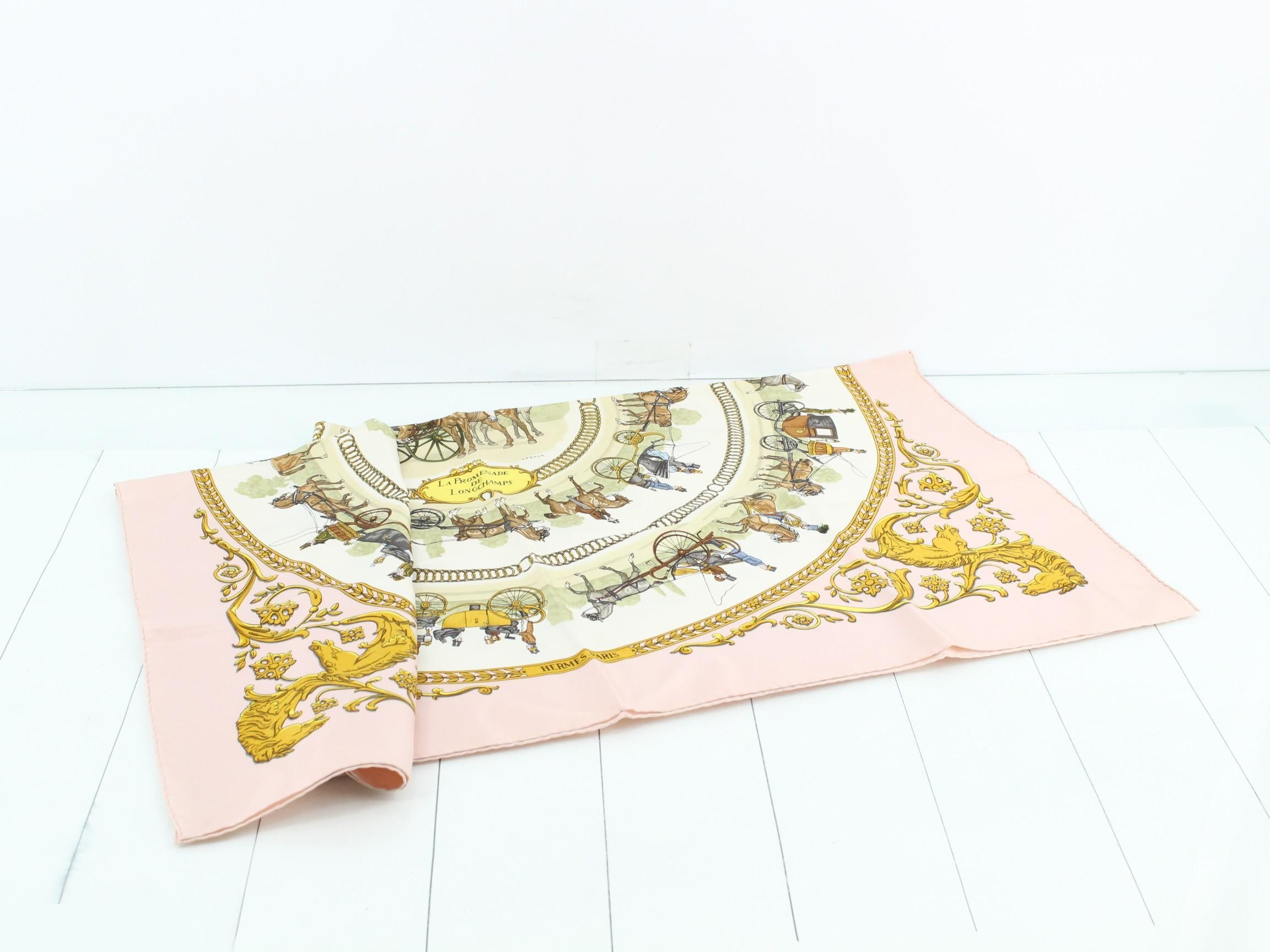 Carre 90 LA PROMENADE DE LONGCHAMPS Scarf — view 3
