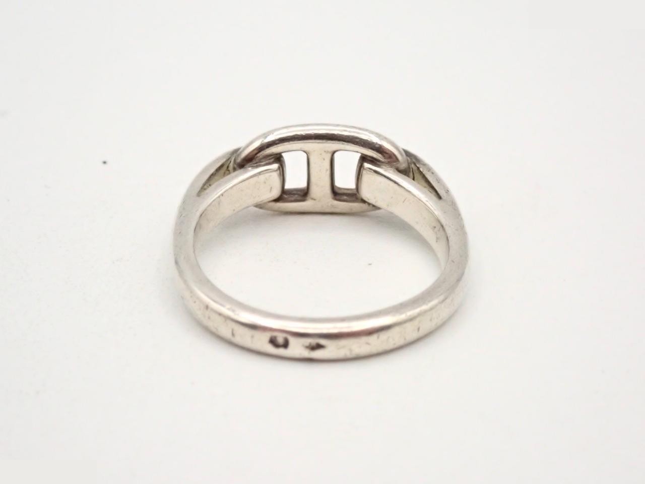 Chaine d'Ancre Ring, stamped 52, actual size #11, 925g/3.5g — view 2