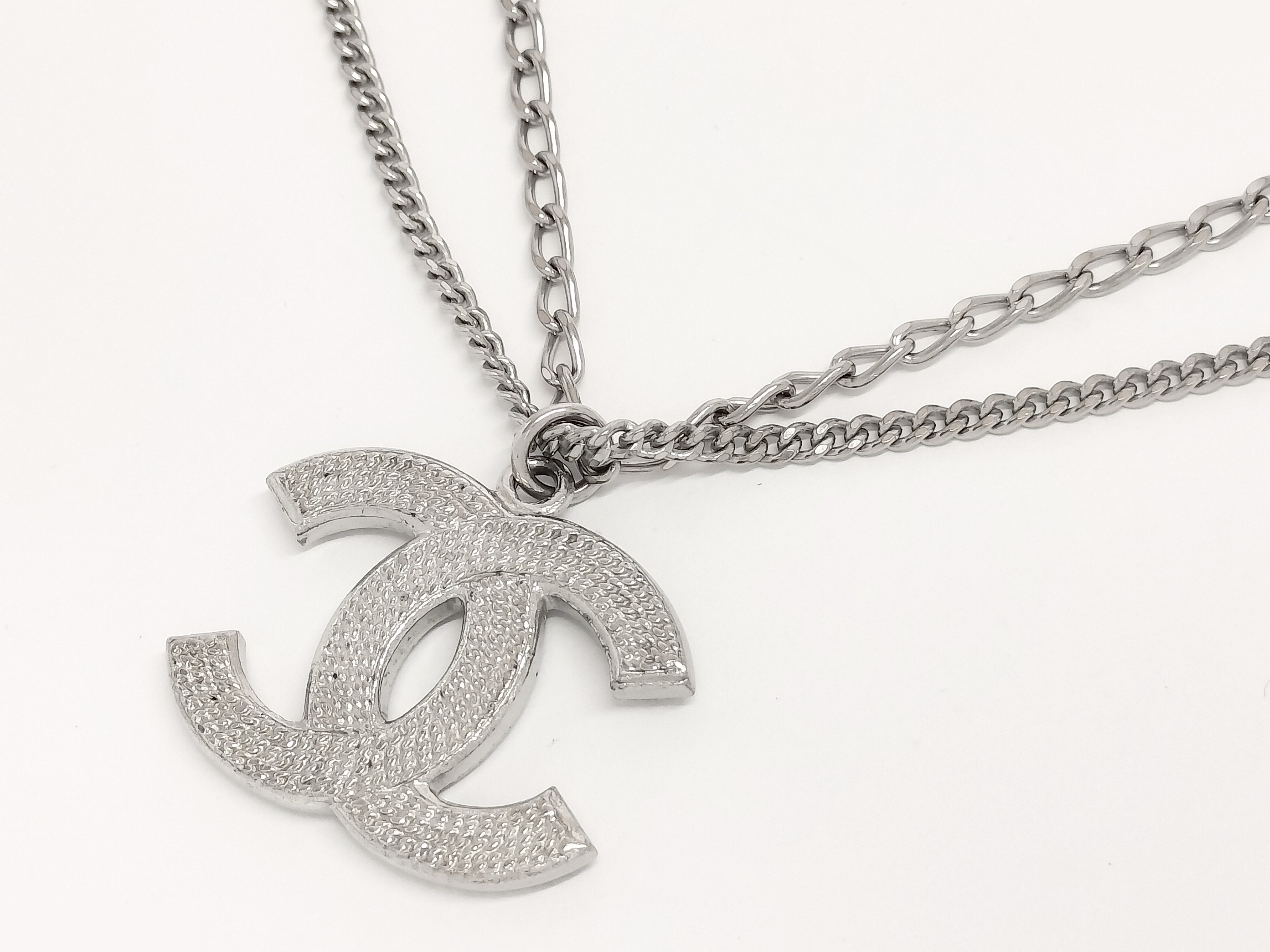 Coco Silver Necklace, Chain approx. 42cm