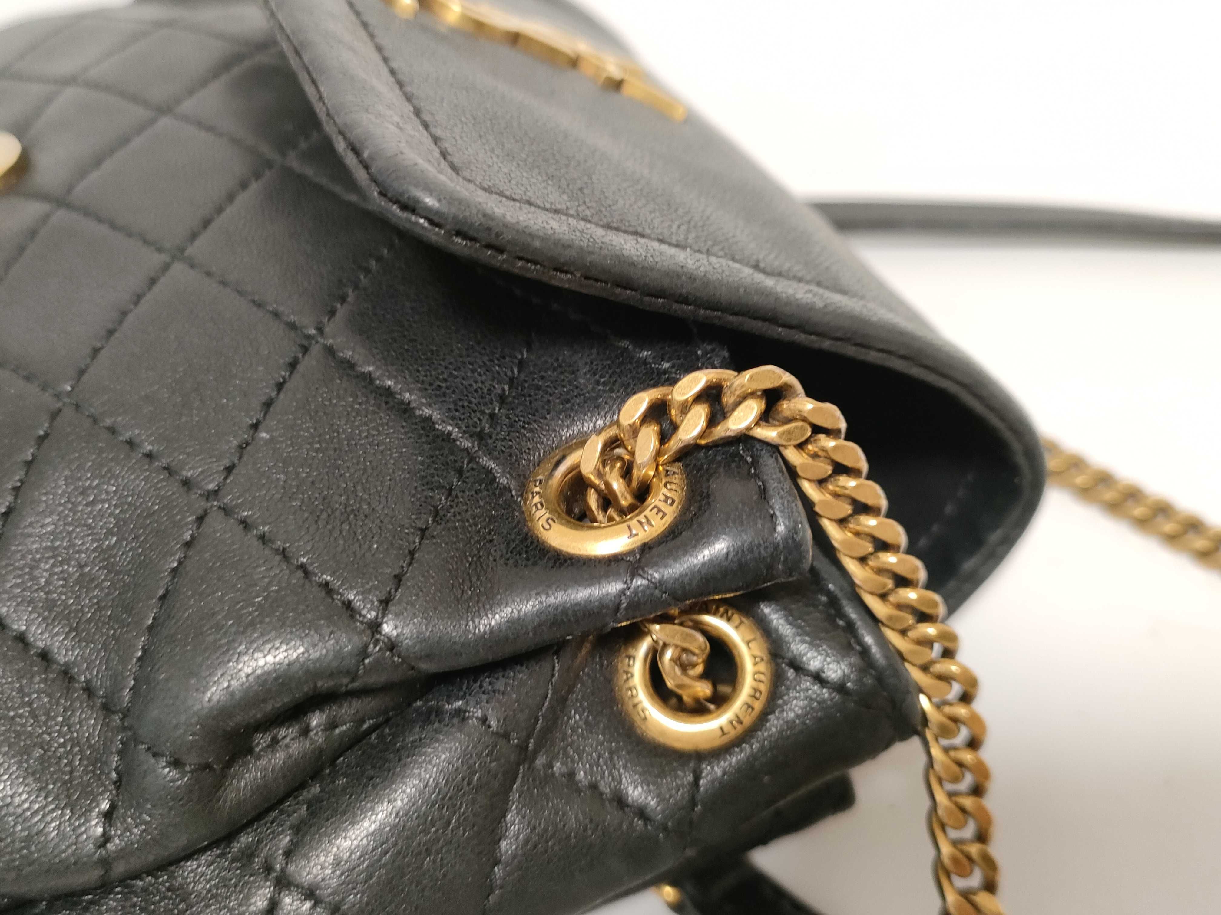 FR- Paris Mini Nolita Leather Chain Shoulder Bag Black 672738 Shoulder Bag — view 5