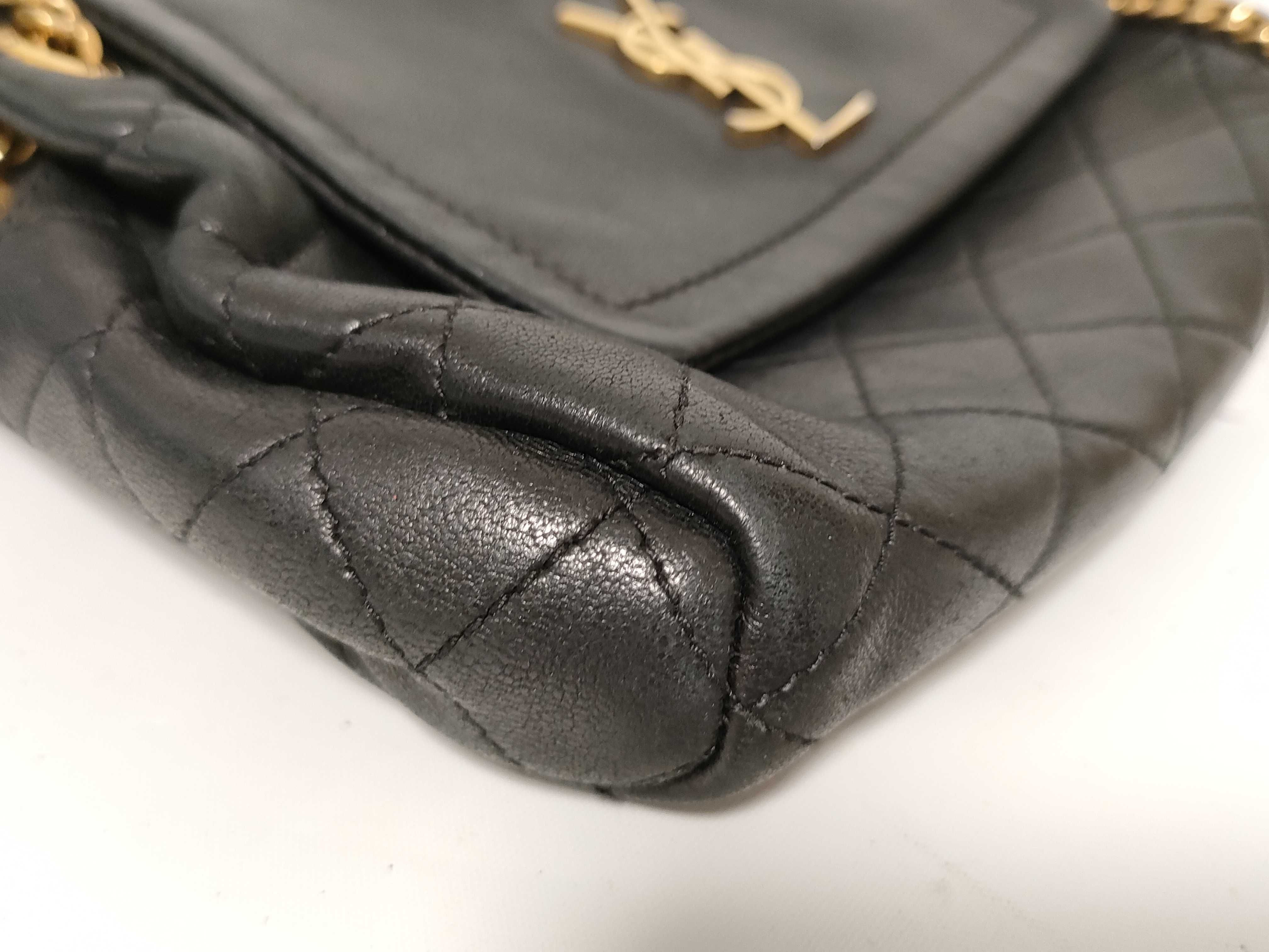 FR- Paris Mini Nolita Leather Chain Shoulder Bag Black 672738 Shoulder Bag — view 6