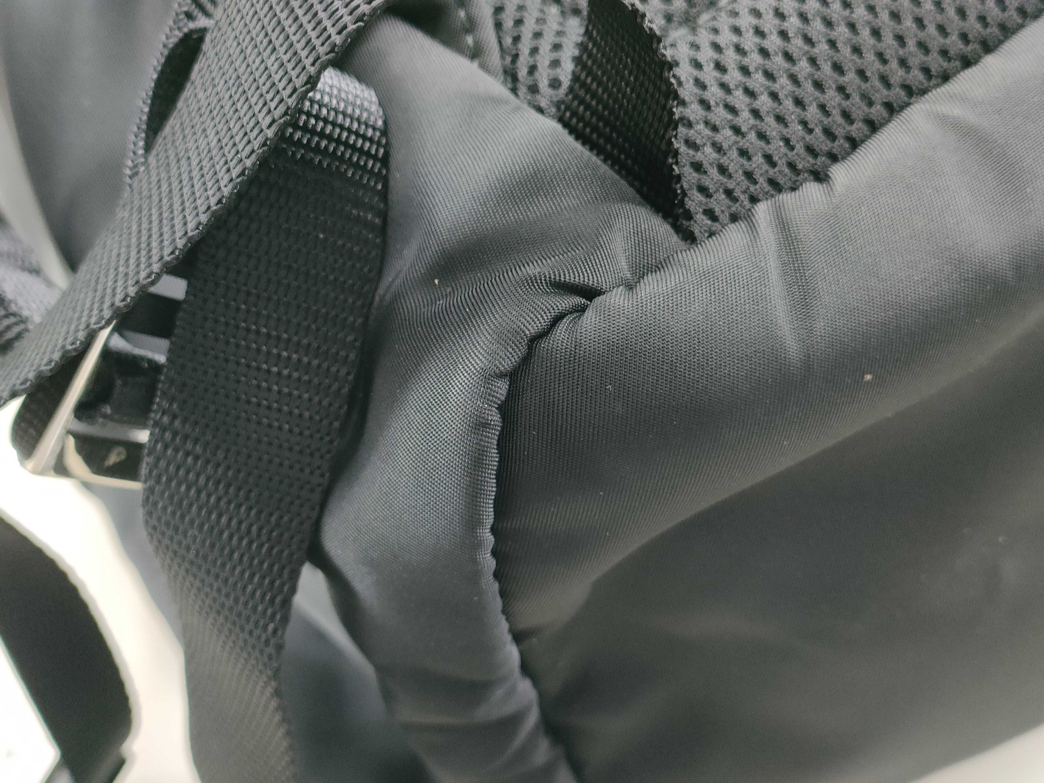 Black Nylon Backpack 2VZ019 — view 4