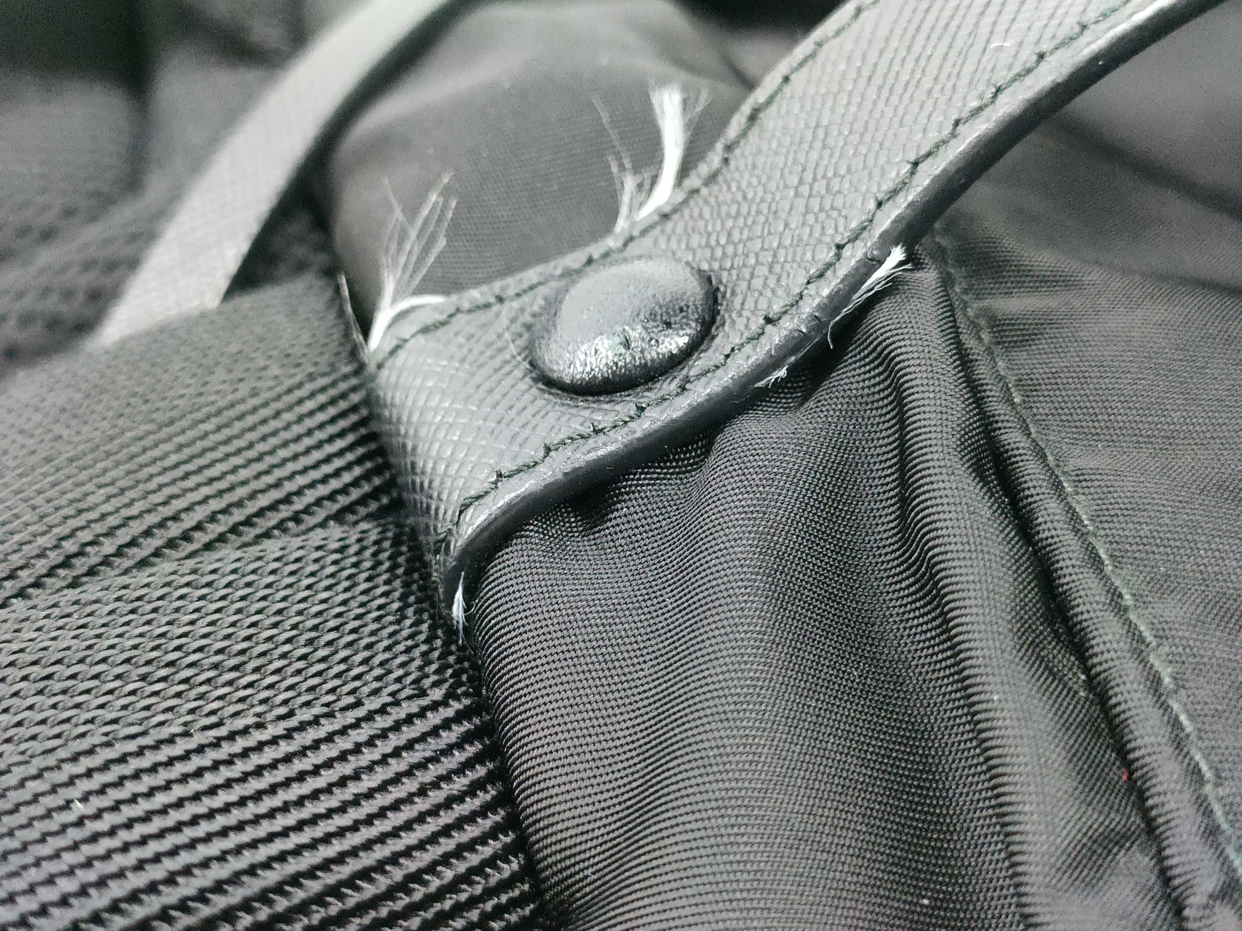 Black Nylon Backpack 2VZ019 — view 7