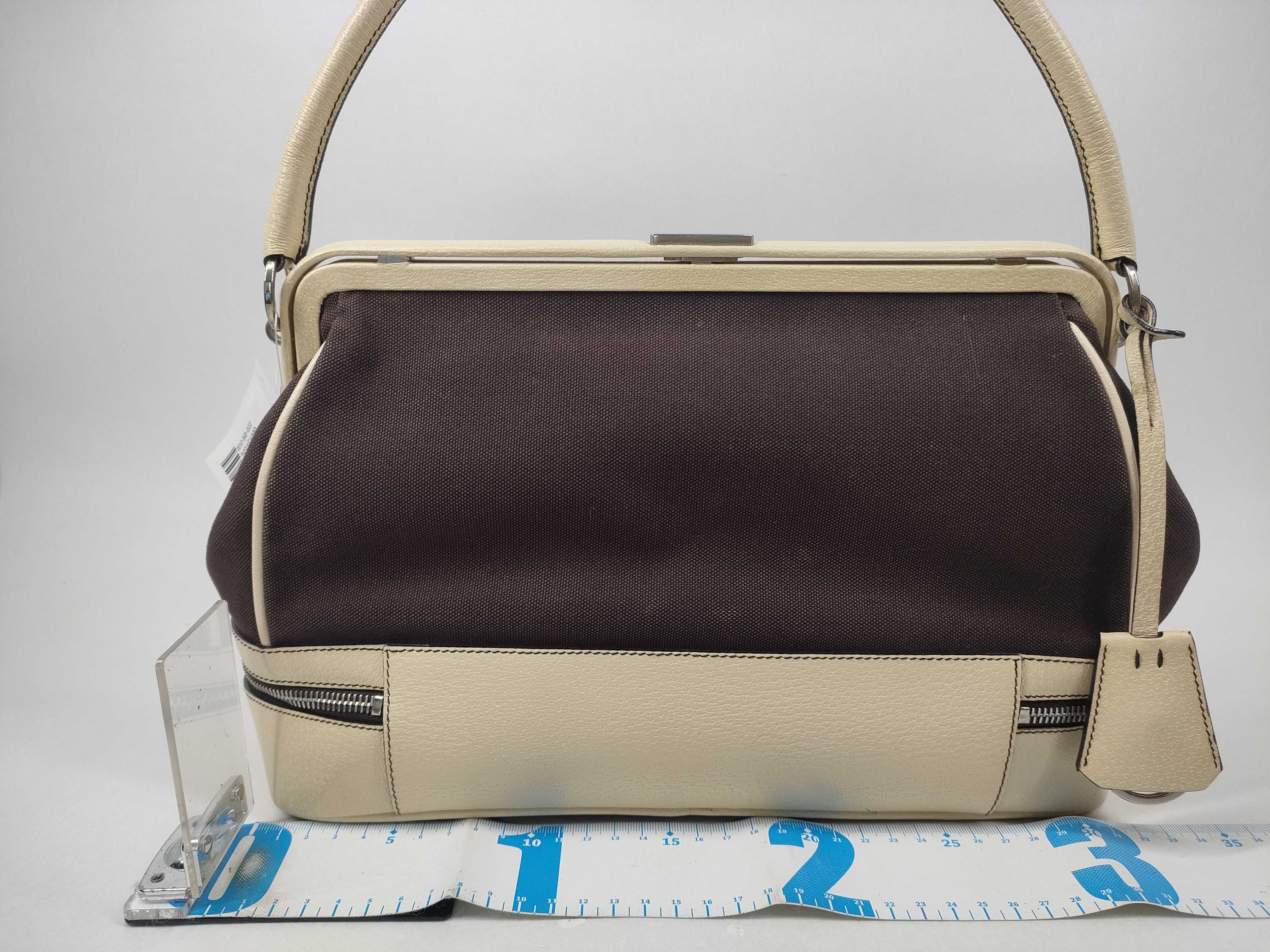 Canvas Clasp Handbag — view 2