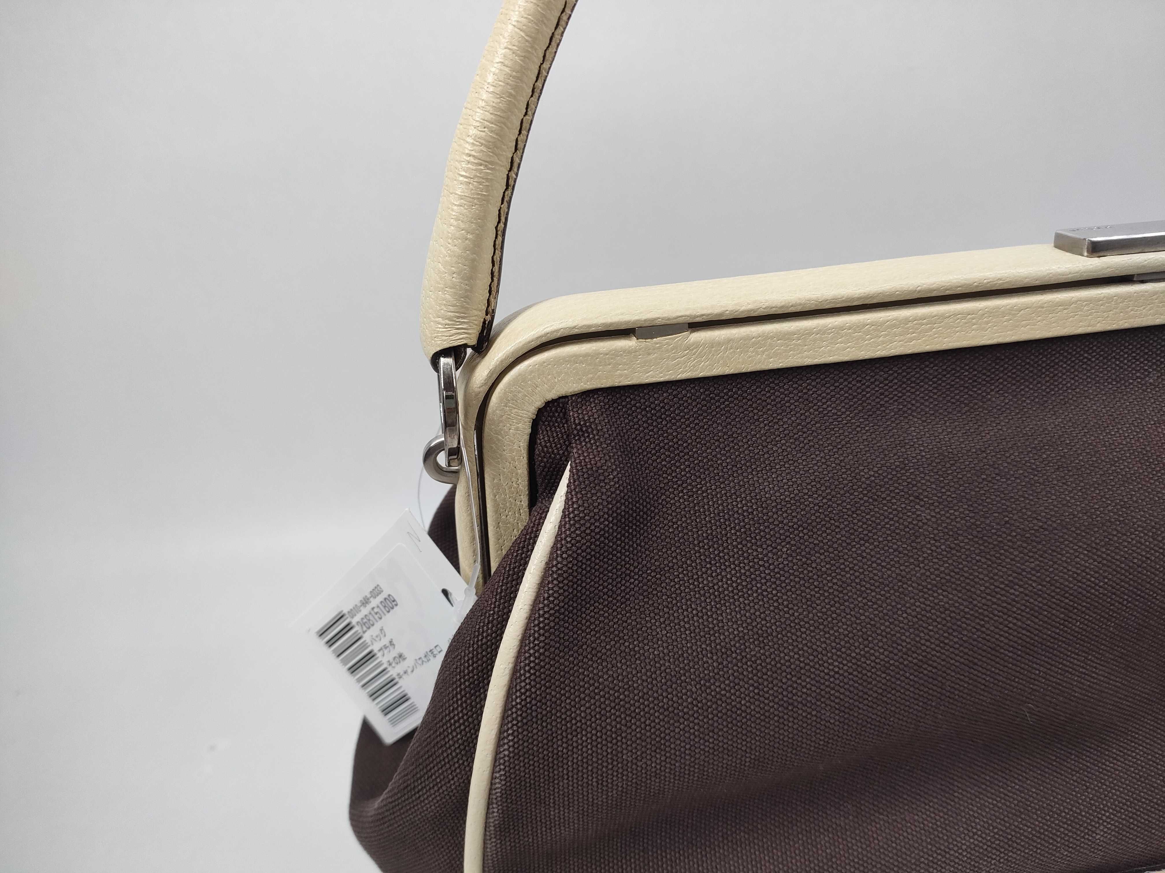 Canvas Clasp Handbag — view 3