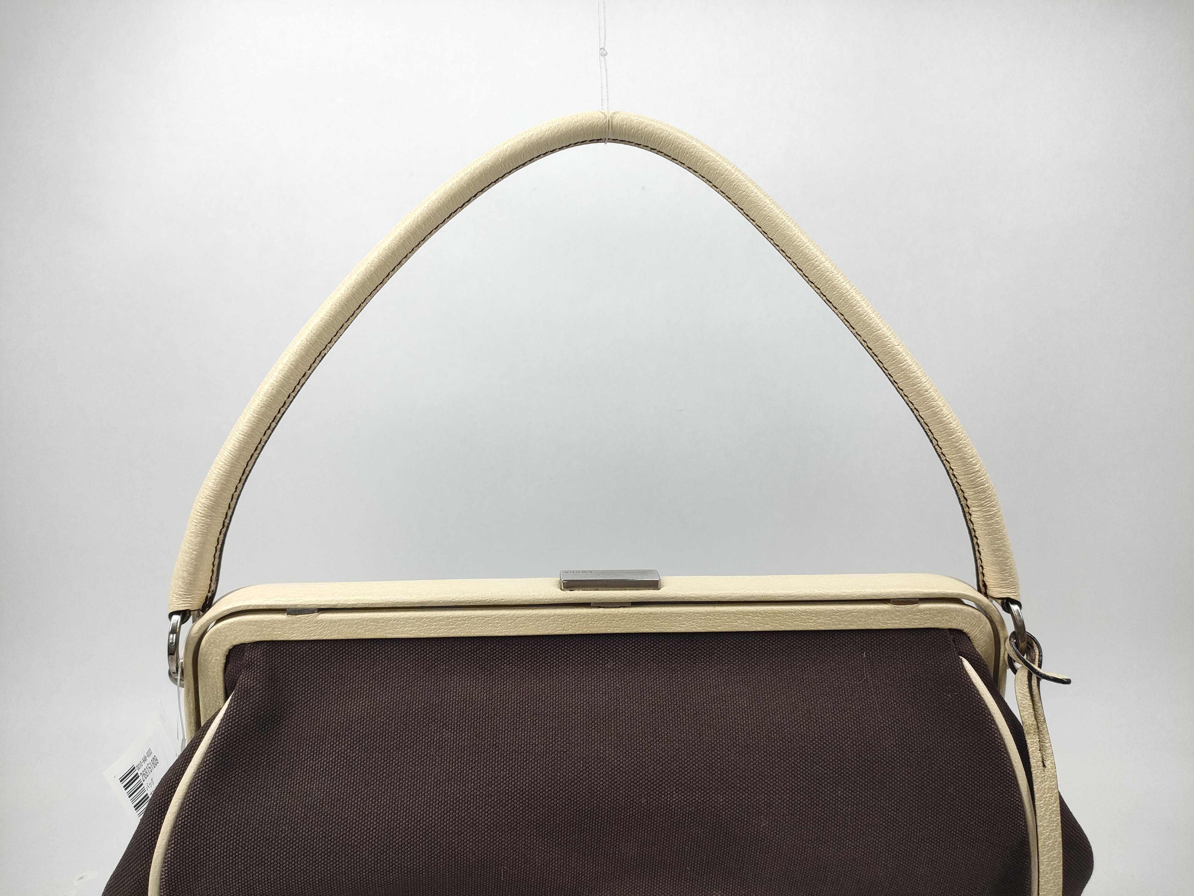 Canvas Clasp Handbag — view 4