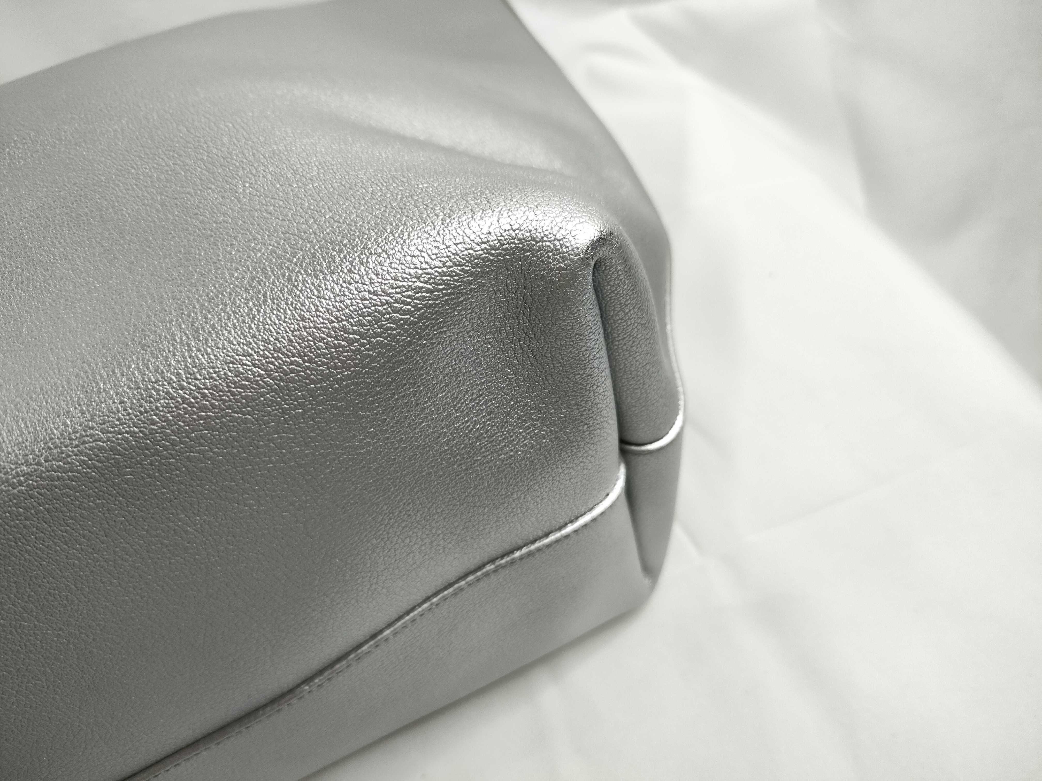 Shopping Tote Leather Tote Bag Cereal Tote Bag — view 5