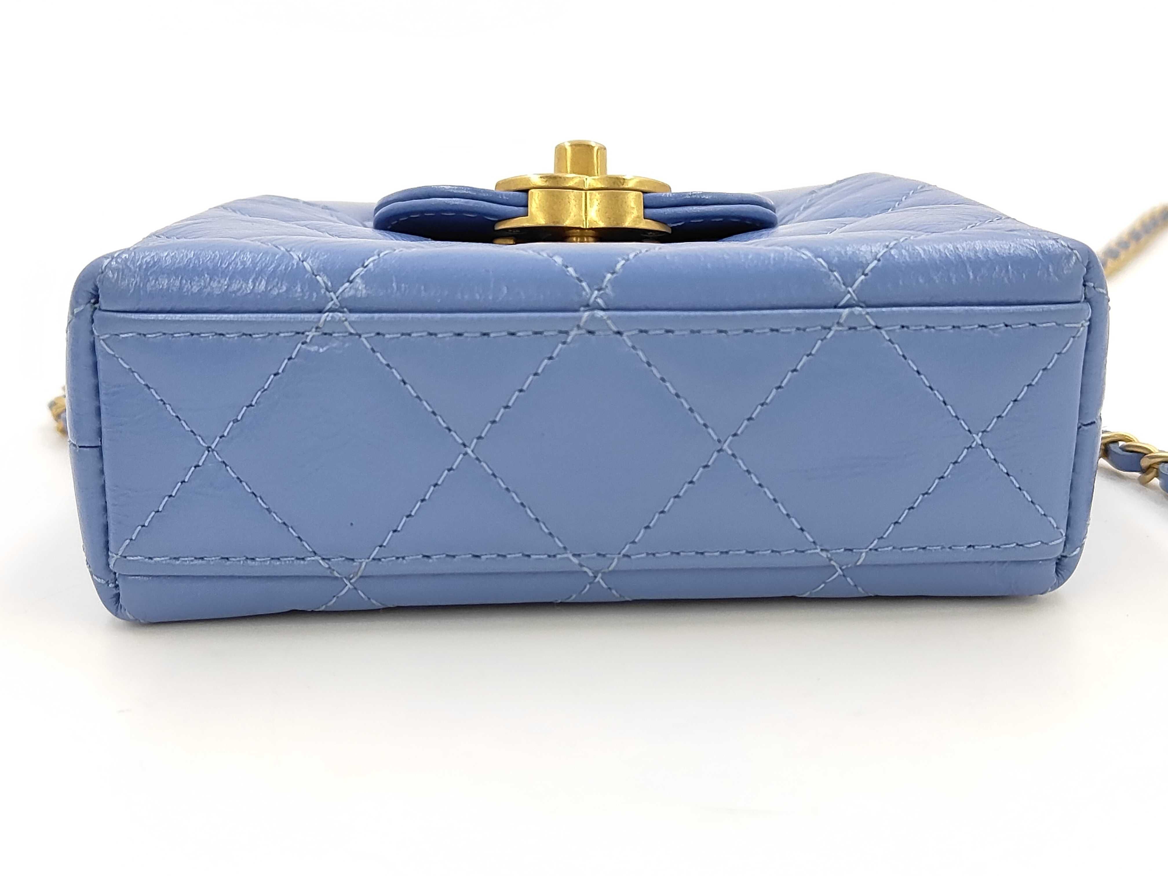 Kelly-style top-handle 2-way chain random plate handbag — view 6