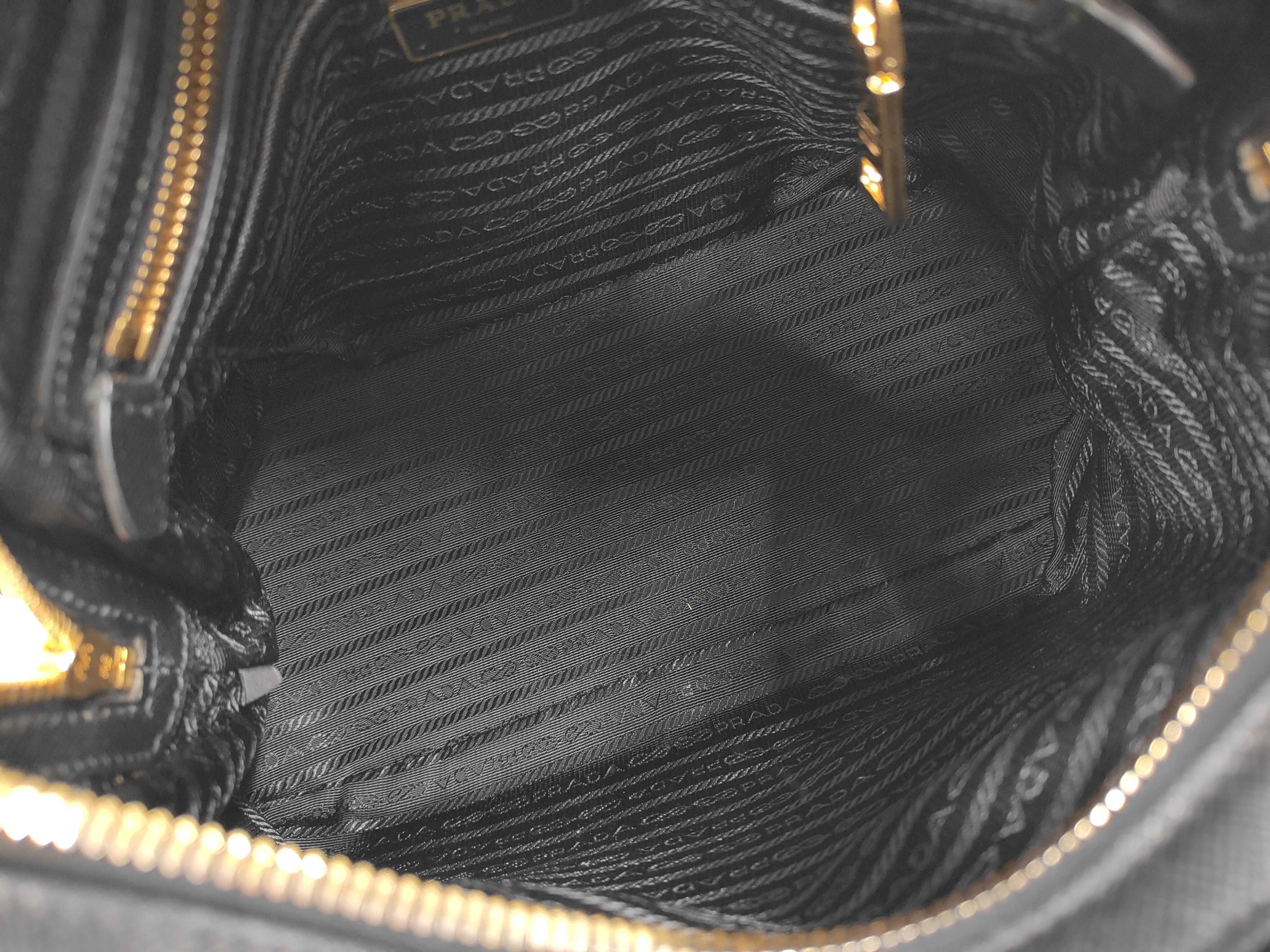 Tessuto Saffiano 2-way Handbag 1BB013 Accessories: Shoulder strap, dust bag, handbag — view 8
