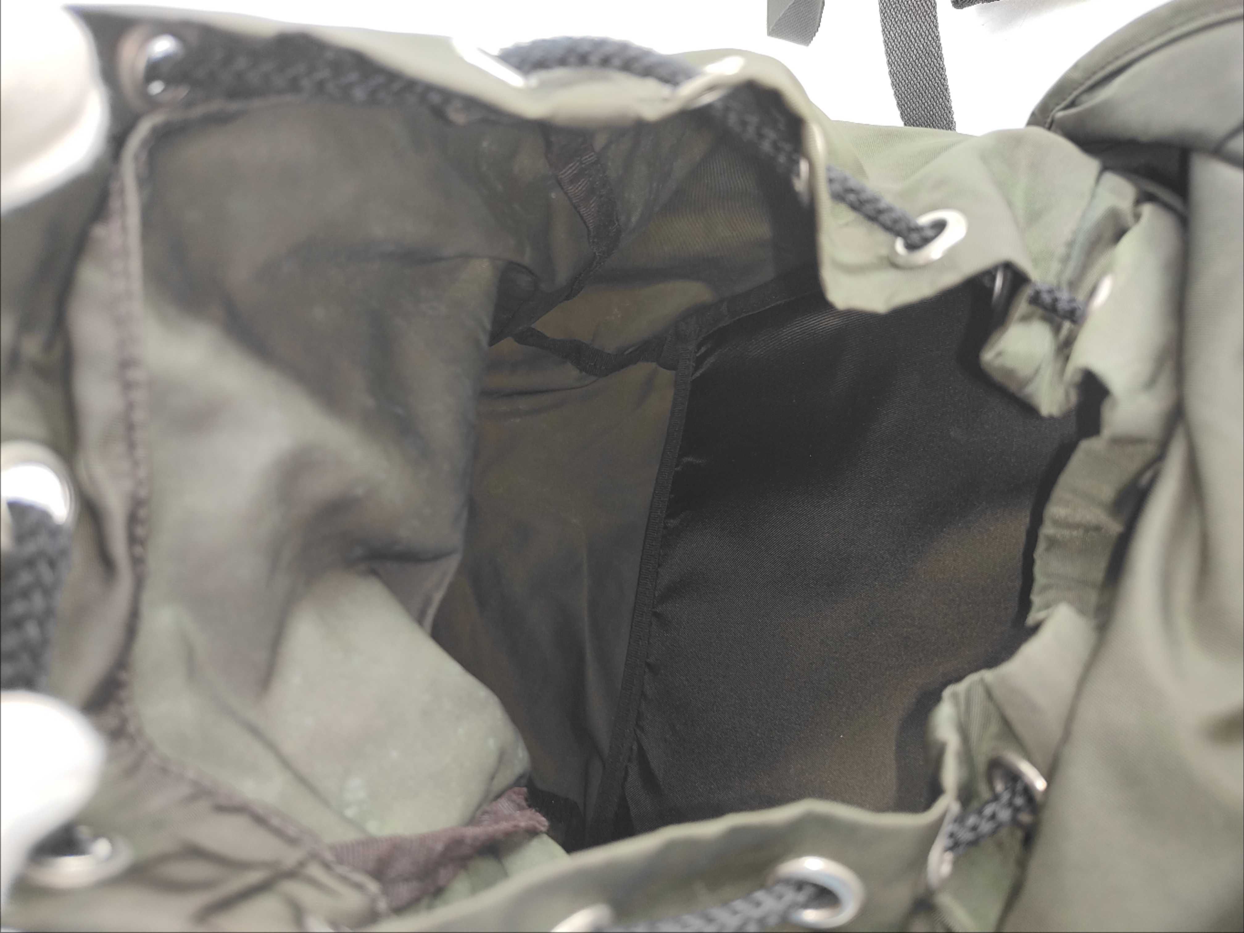 Nylon Backpack, Khaki — view 10