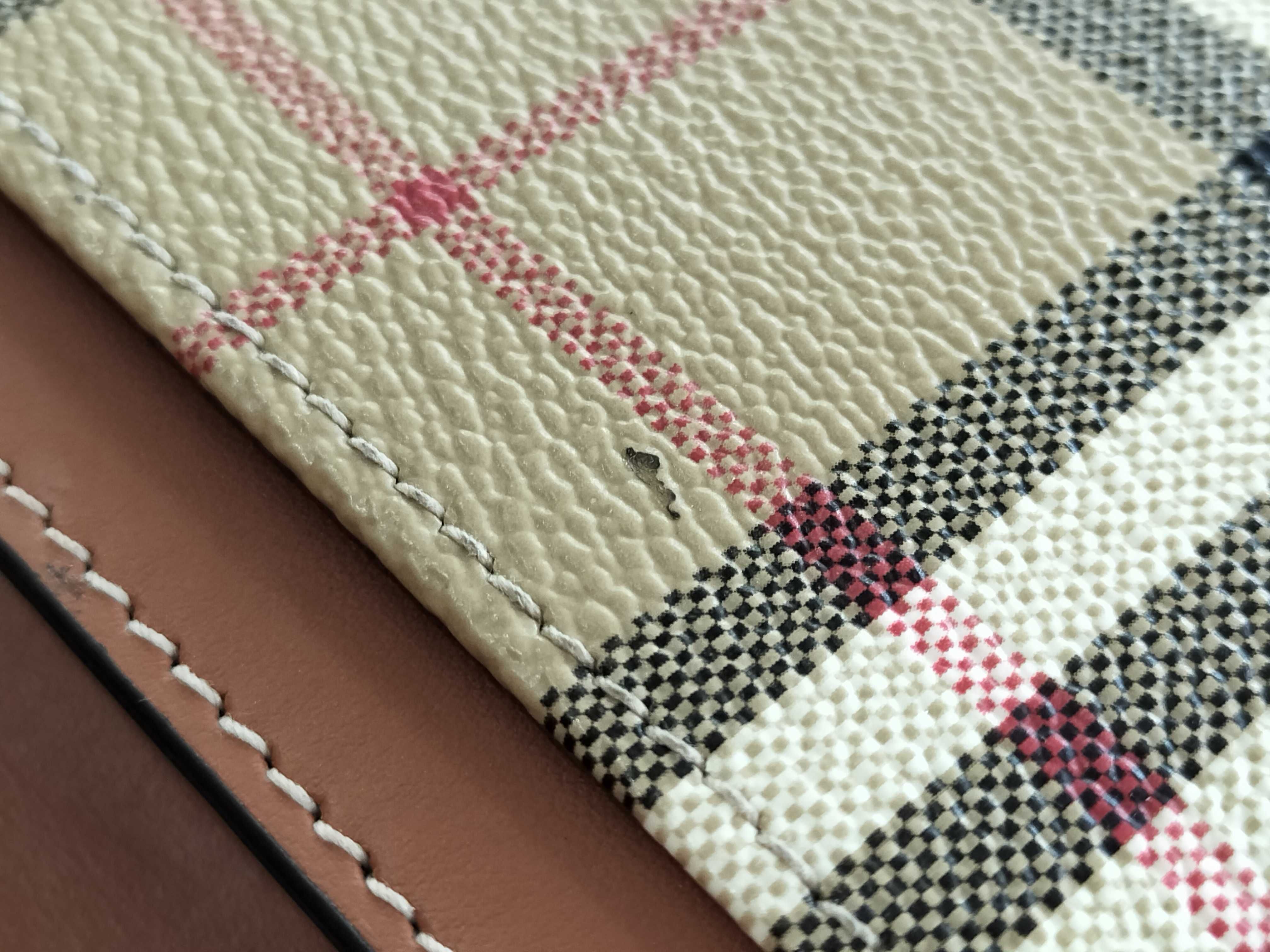 checkered long wallet — view 13