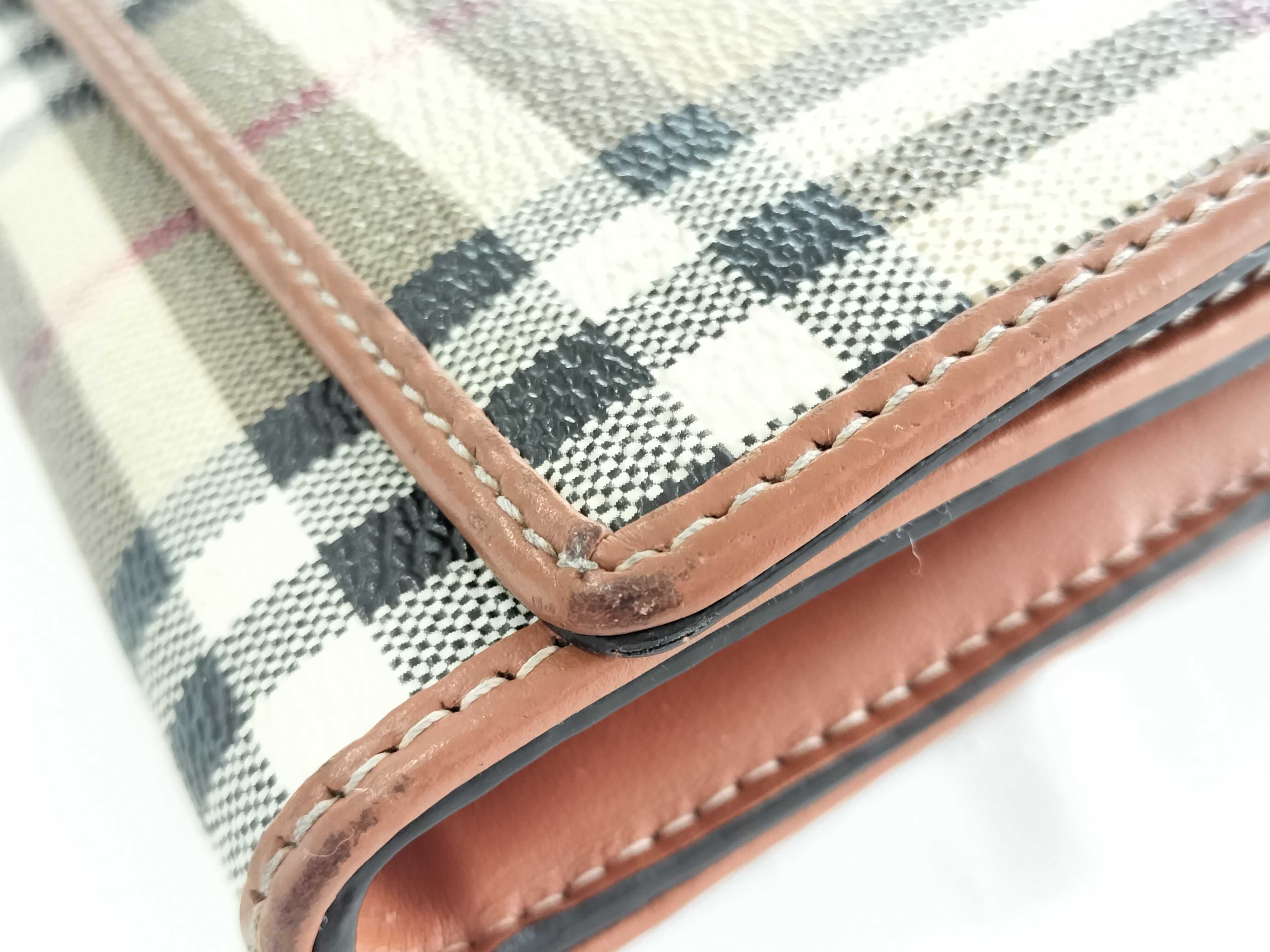 checkered long wallet — view 15