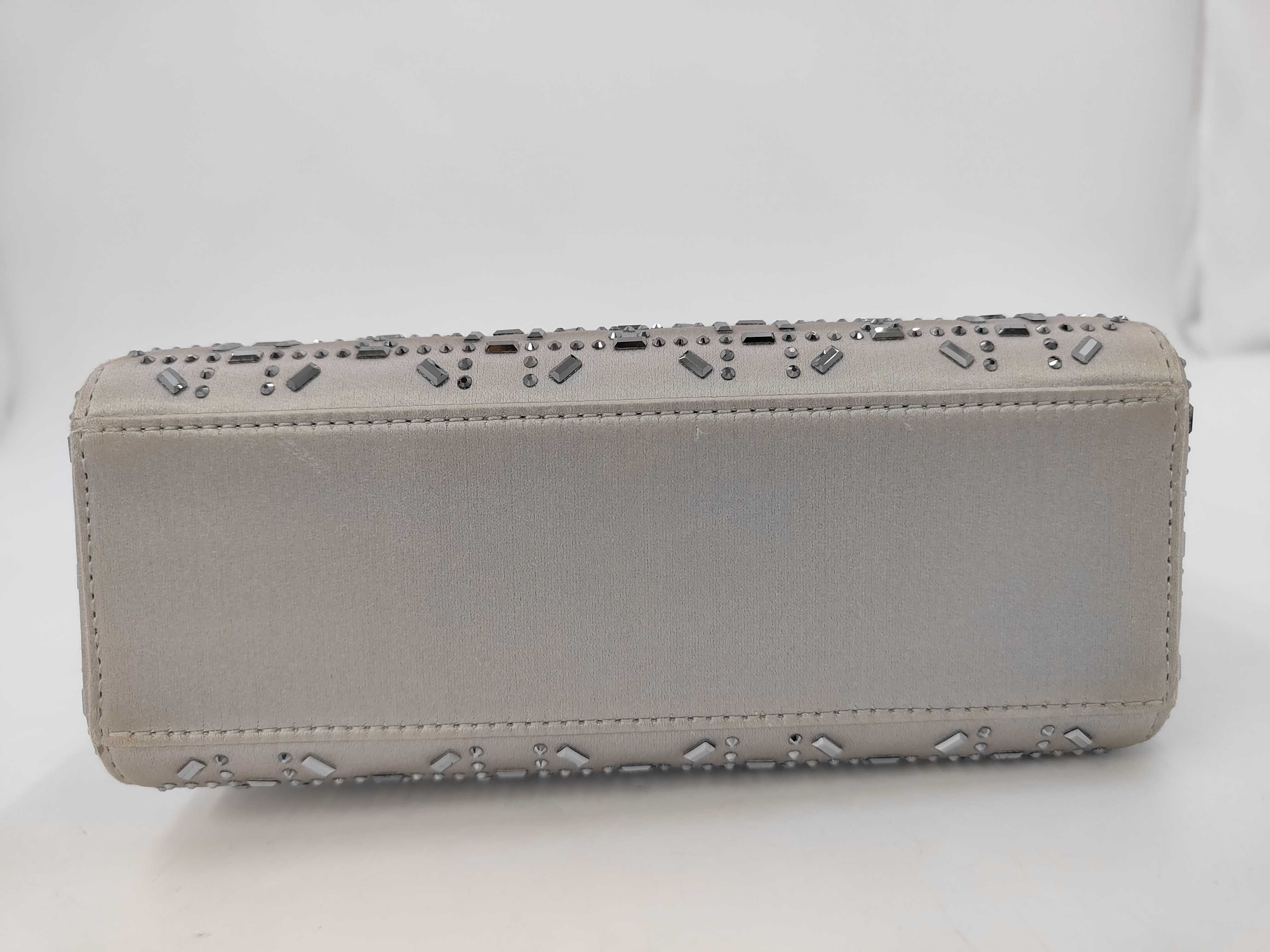 Lady Grey Cannage Satin Shoulder Bag/Handbag — view 7