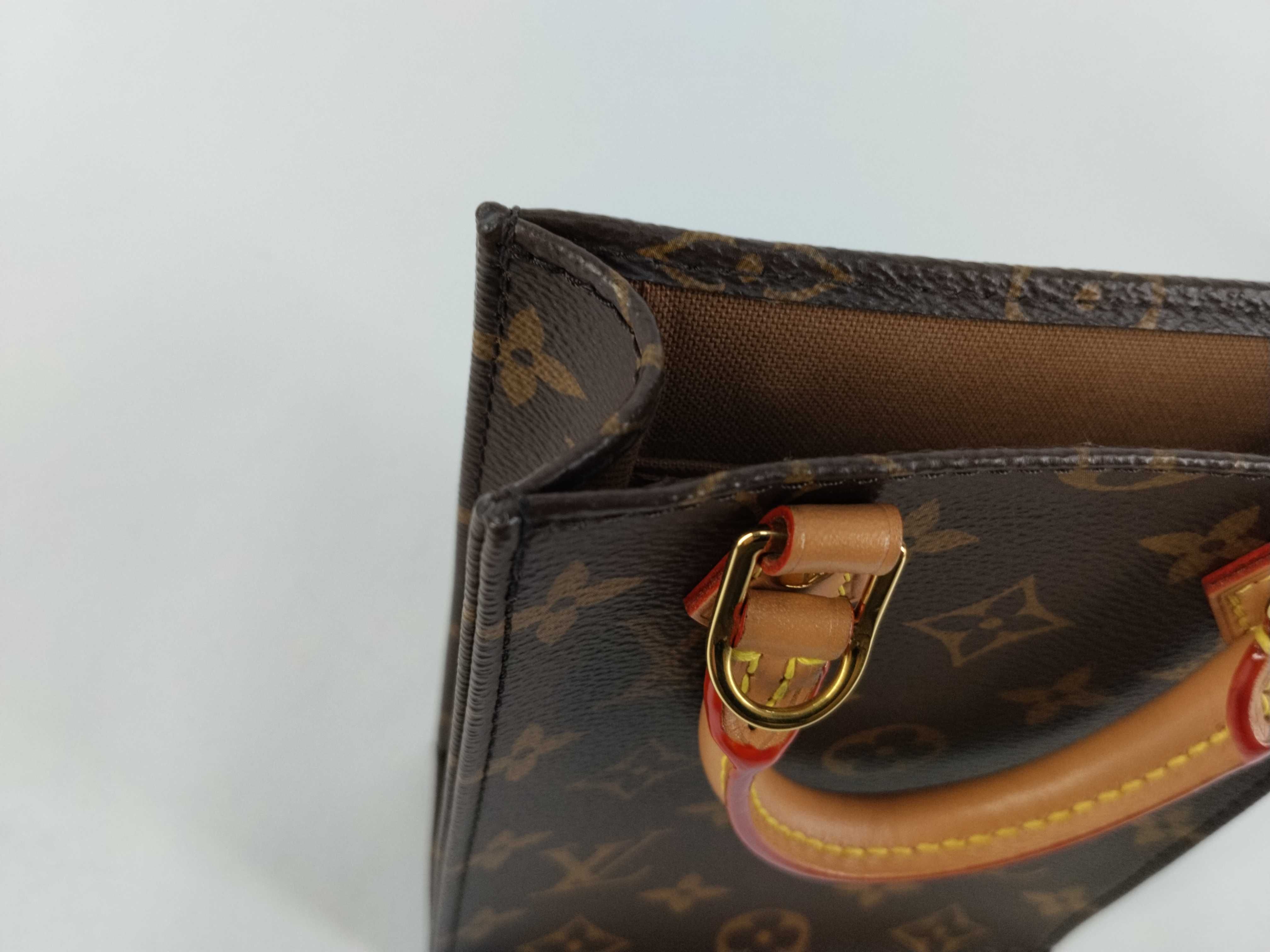 Monogram Petite Sac Plat Handbag with Shoulder Strap M69442 — view 8