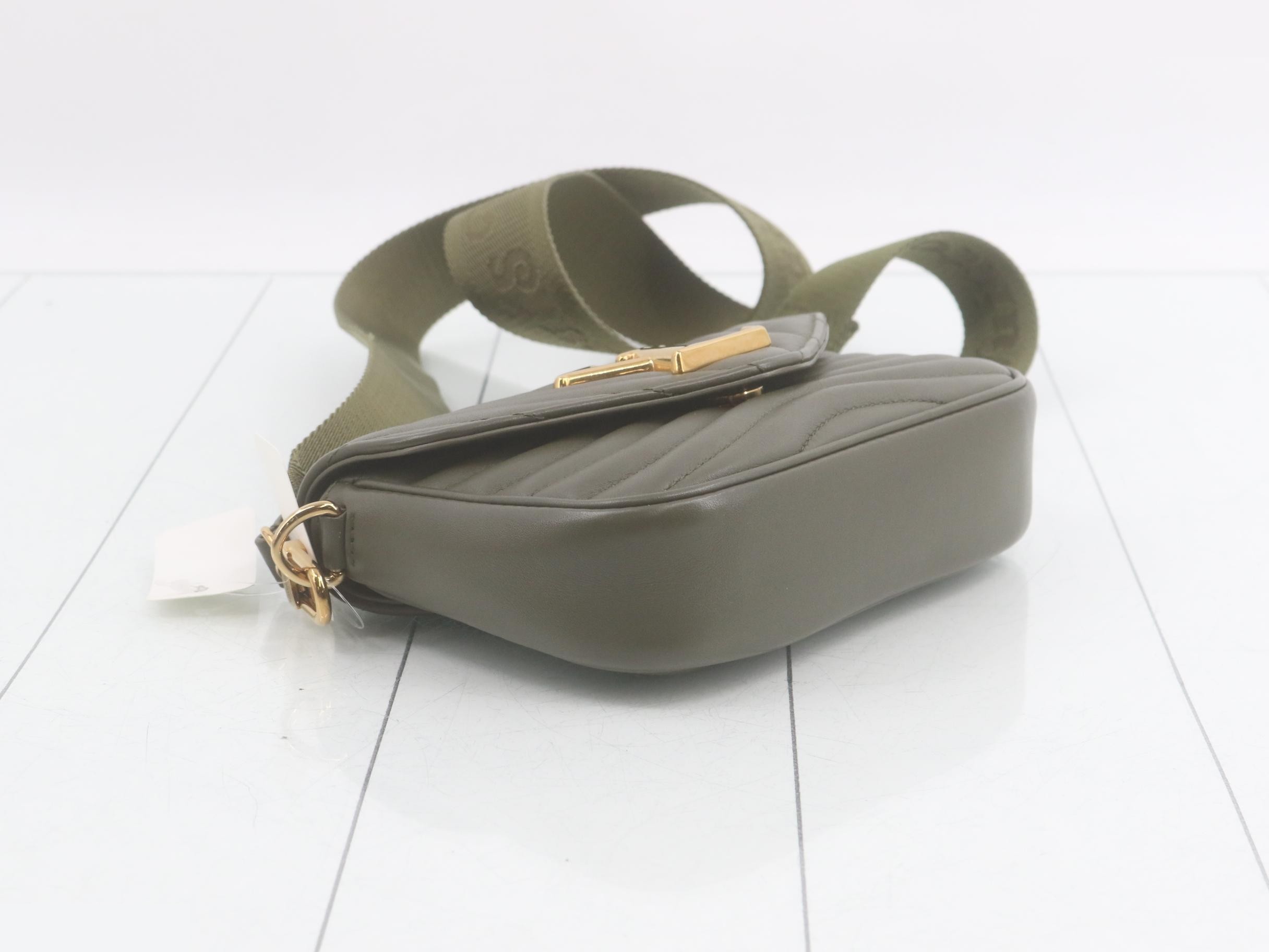 New Wave Multi Pochette Khaki 2-Way Shoulder Bag — view 5