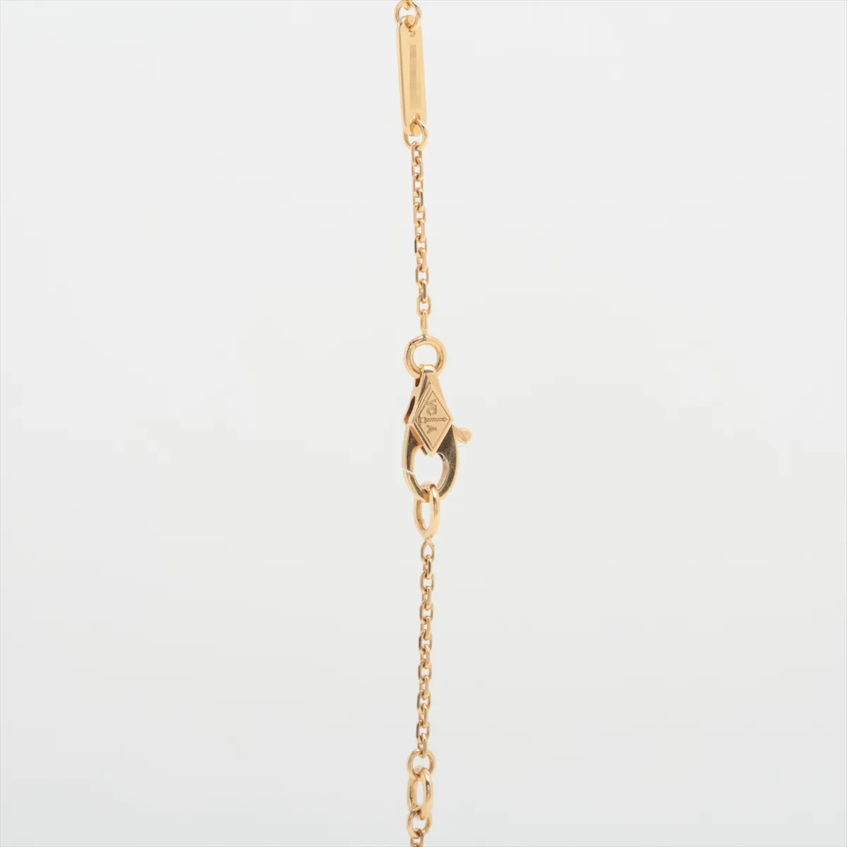 Frivole Mini Diamond Necklace, 750 (Yellow Gold), 3.2g, 0.05g, JA296928 — view 3