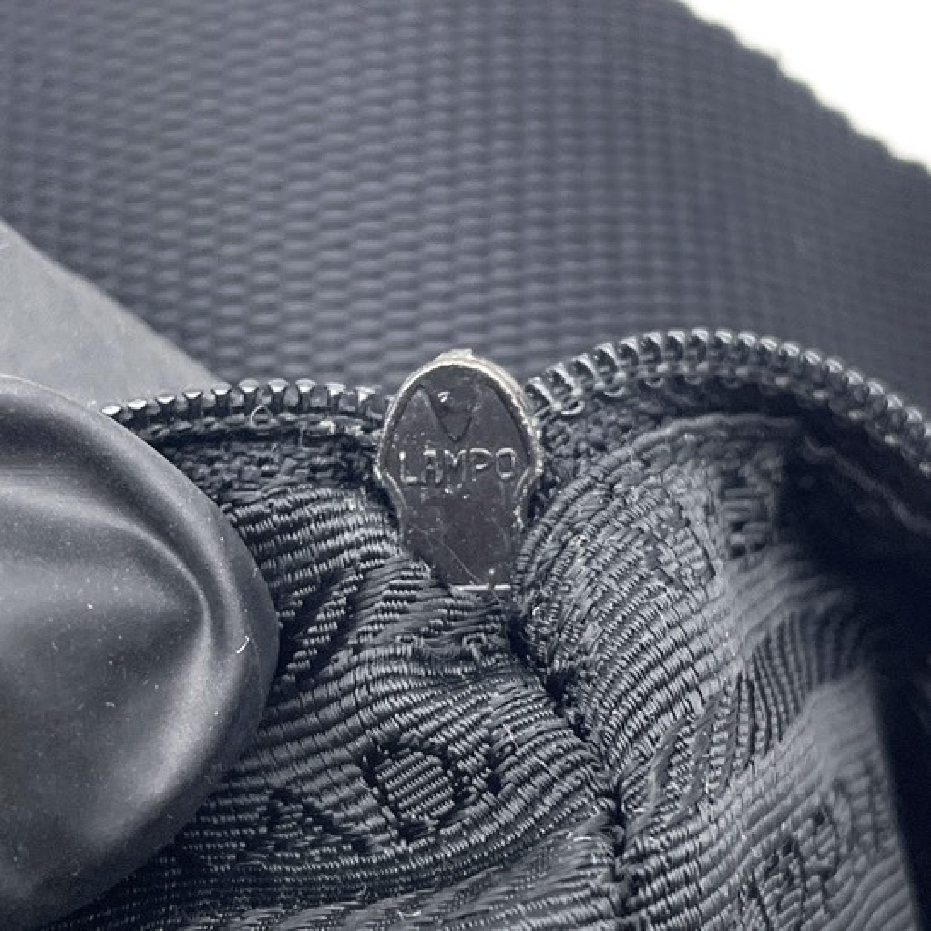 Shoulder Bag with Triangle Logo, Tessuto Nylon, with Guarantee Card — view 9