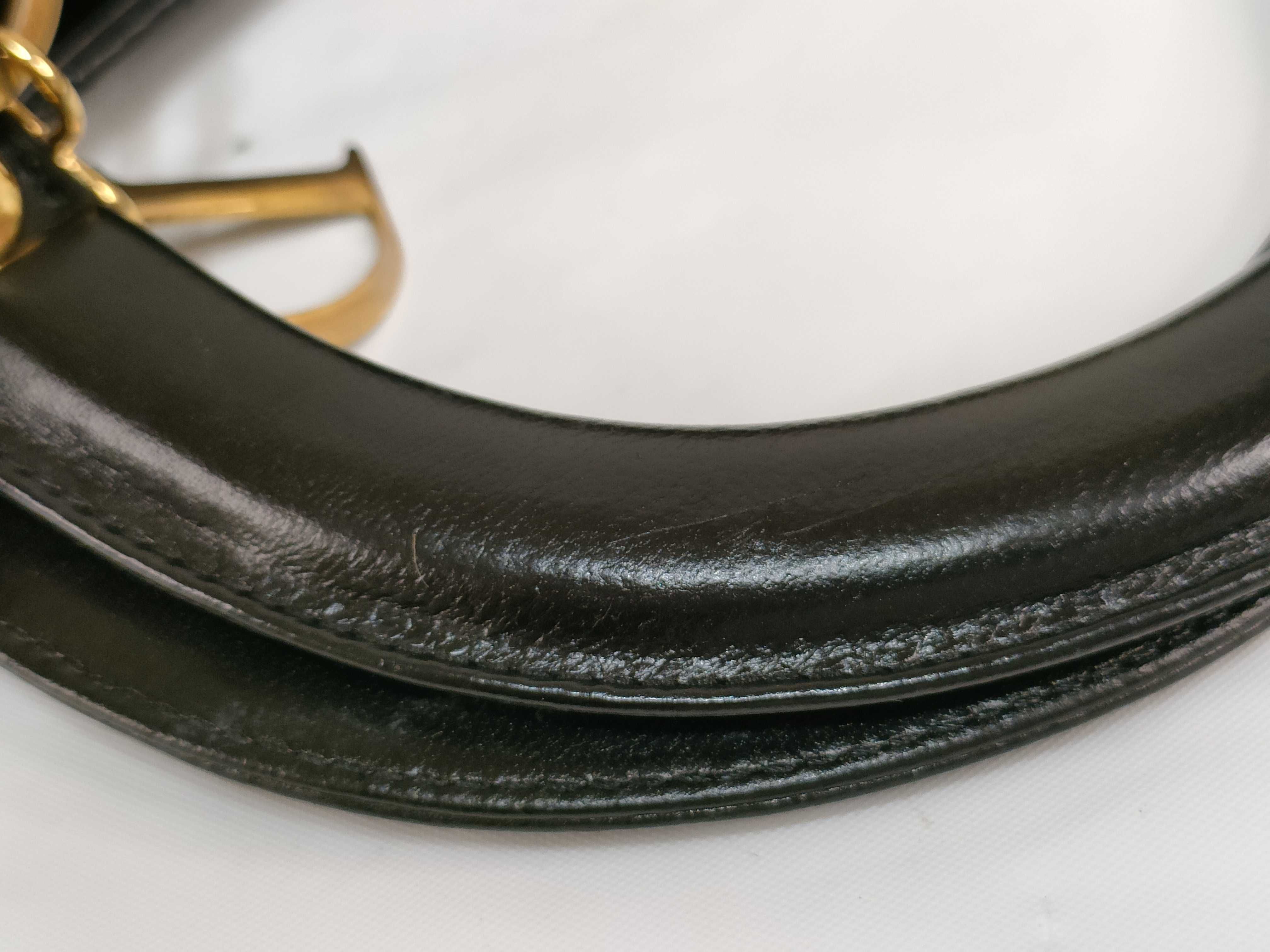 Lady Dior Lambskin Black Handbag — view 5