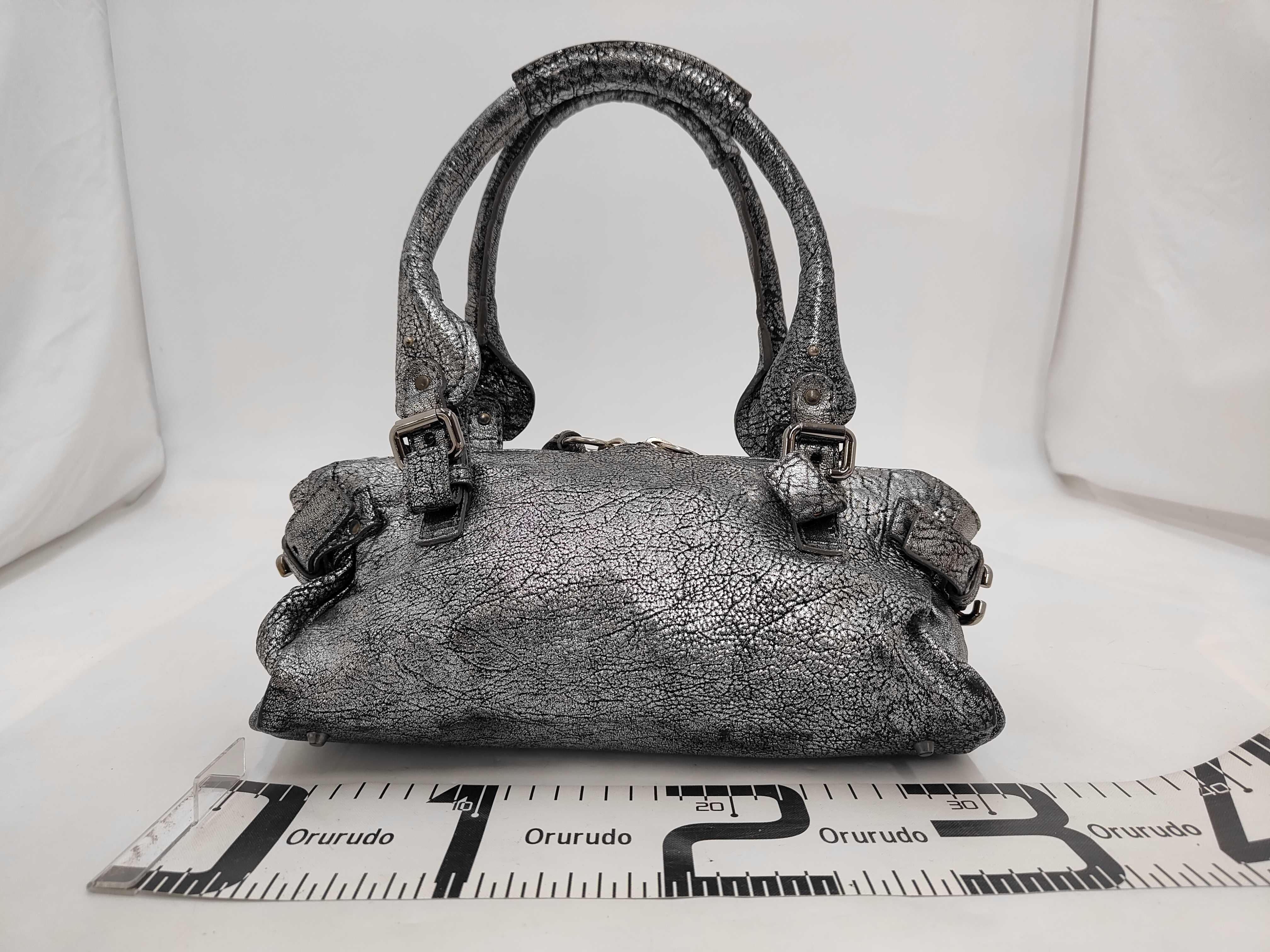 Paddington handbag, silver. — view 2