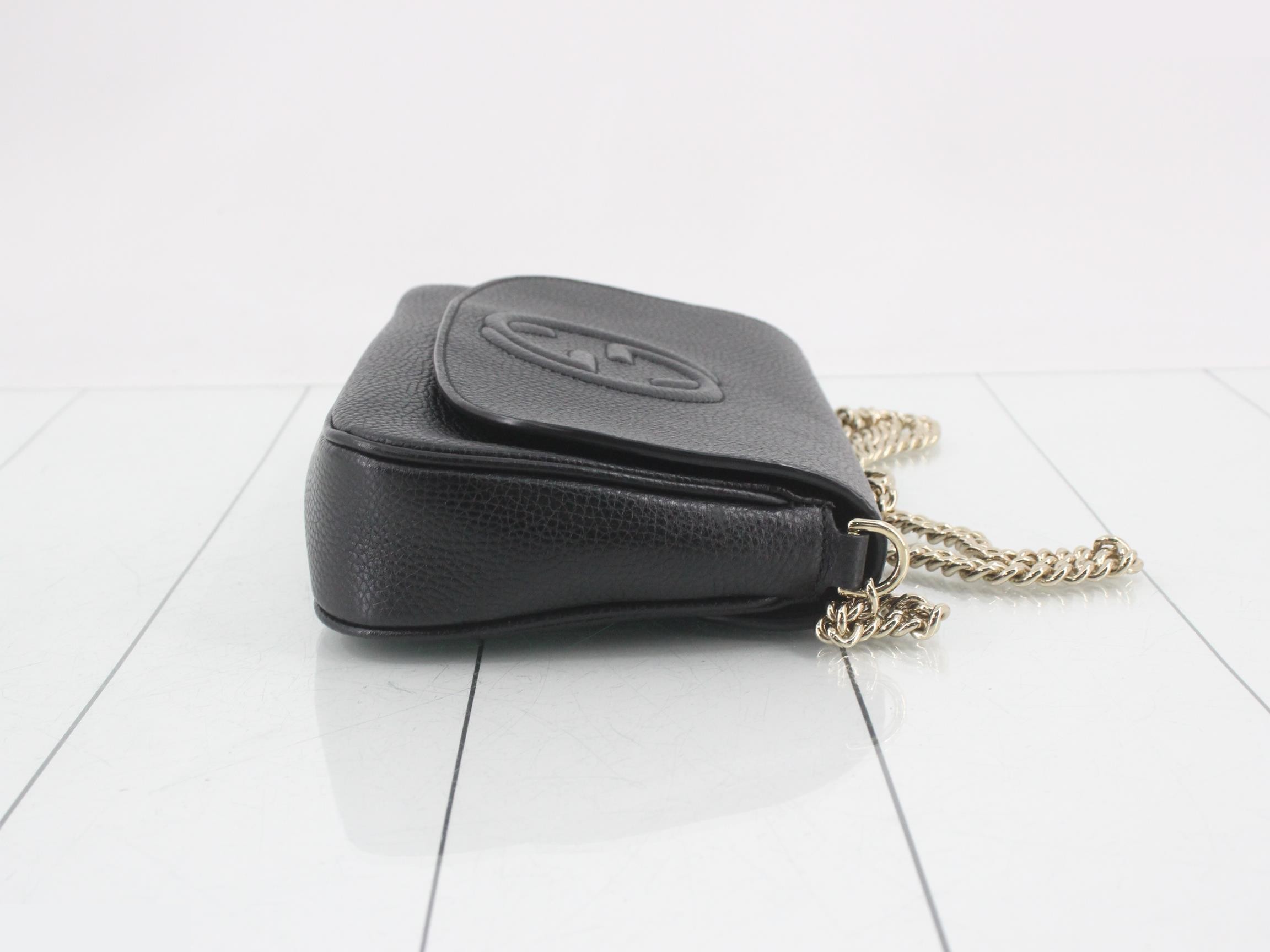 Soho Shoulder Bag, Black — view 3