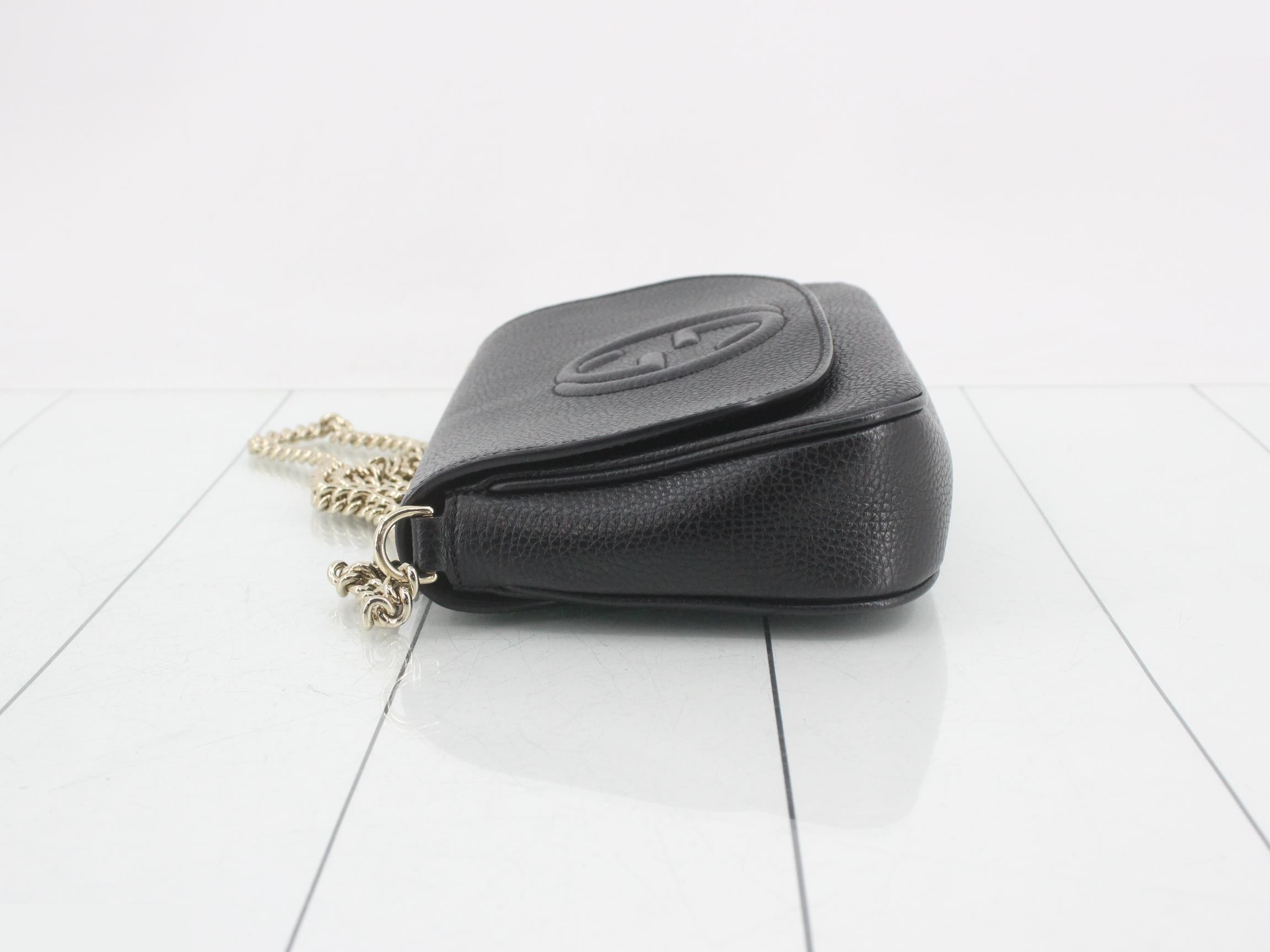 Soho Shoulder Bag, Black — view 4