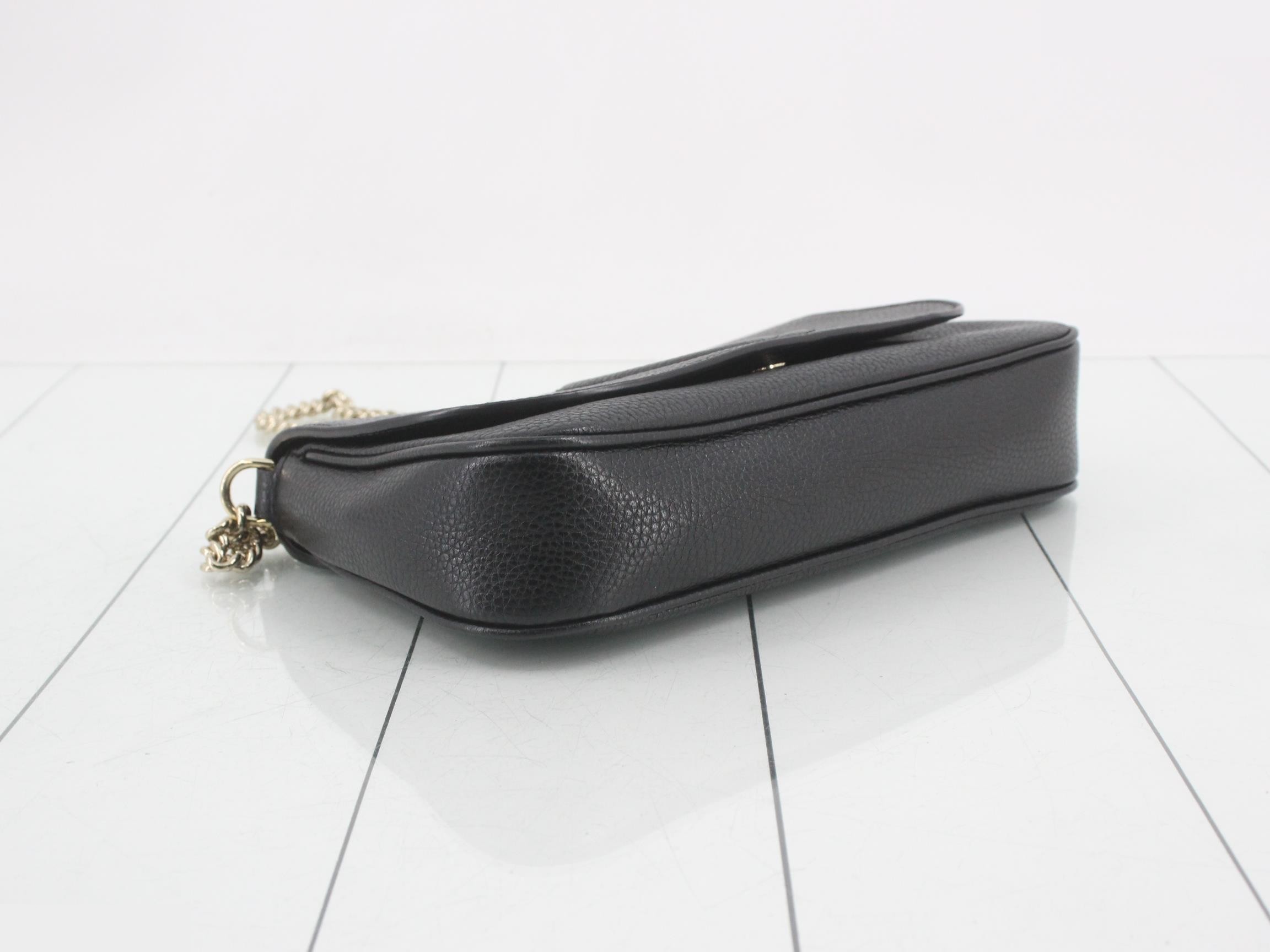 Soho Shoulder Bag, Black — view 5